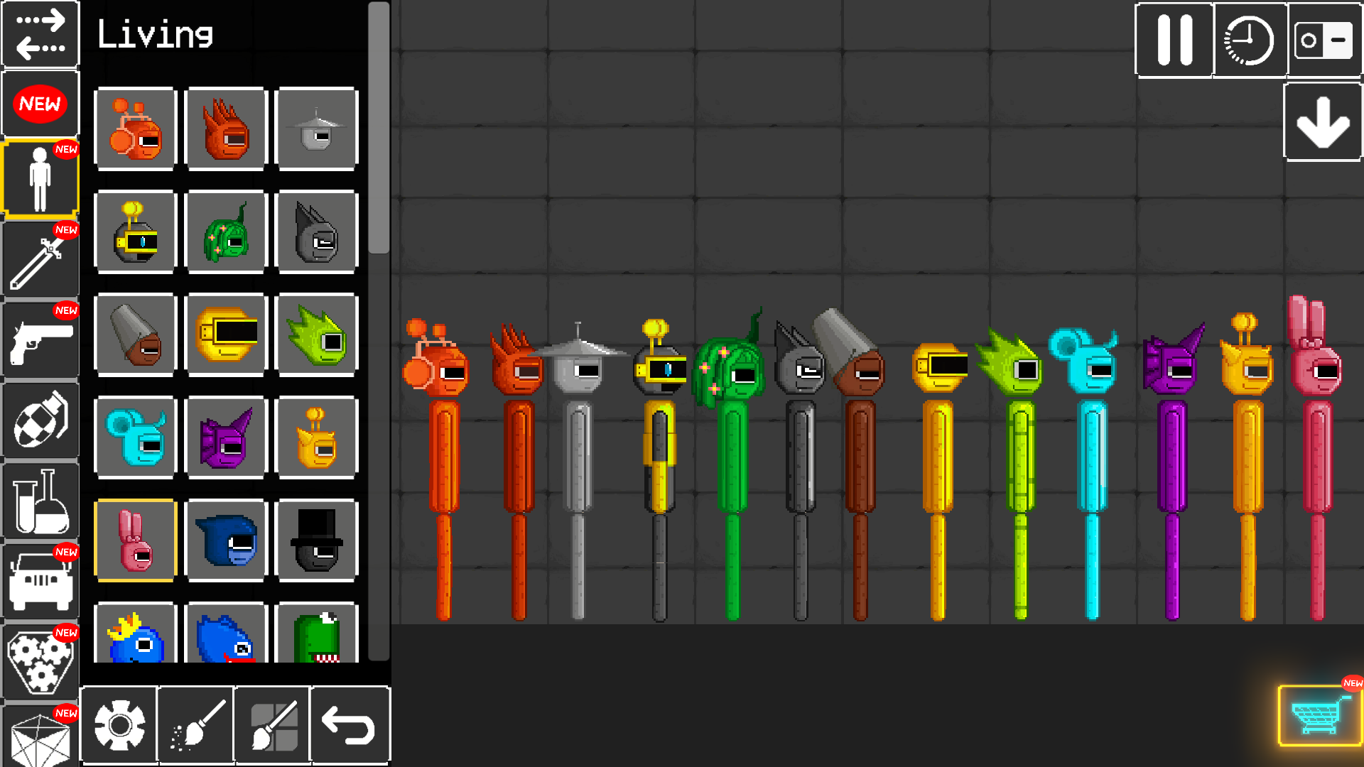 اسکرین شات 1 بازی Monster Playground