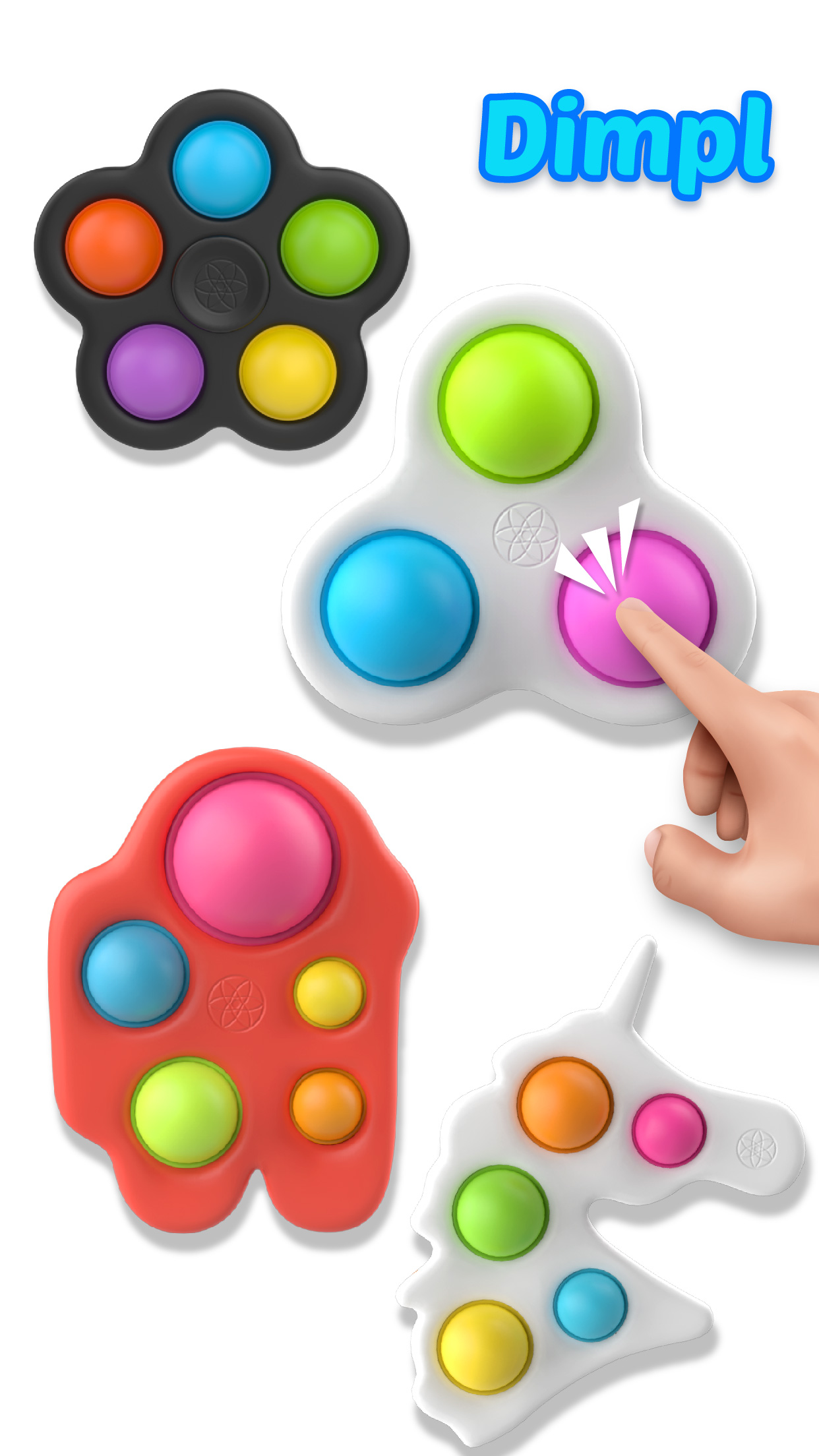 اسکرین شات 4 بازی Pop It Fidget 3D