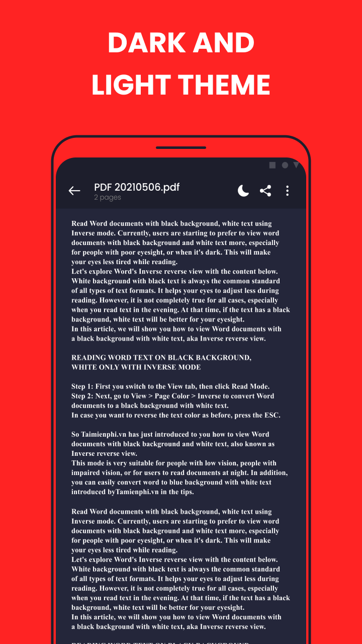 اسکرین شات 5 برنامه PDF Reader: PDF Edit & Creator