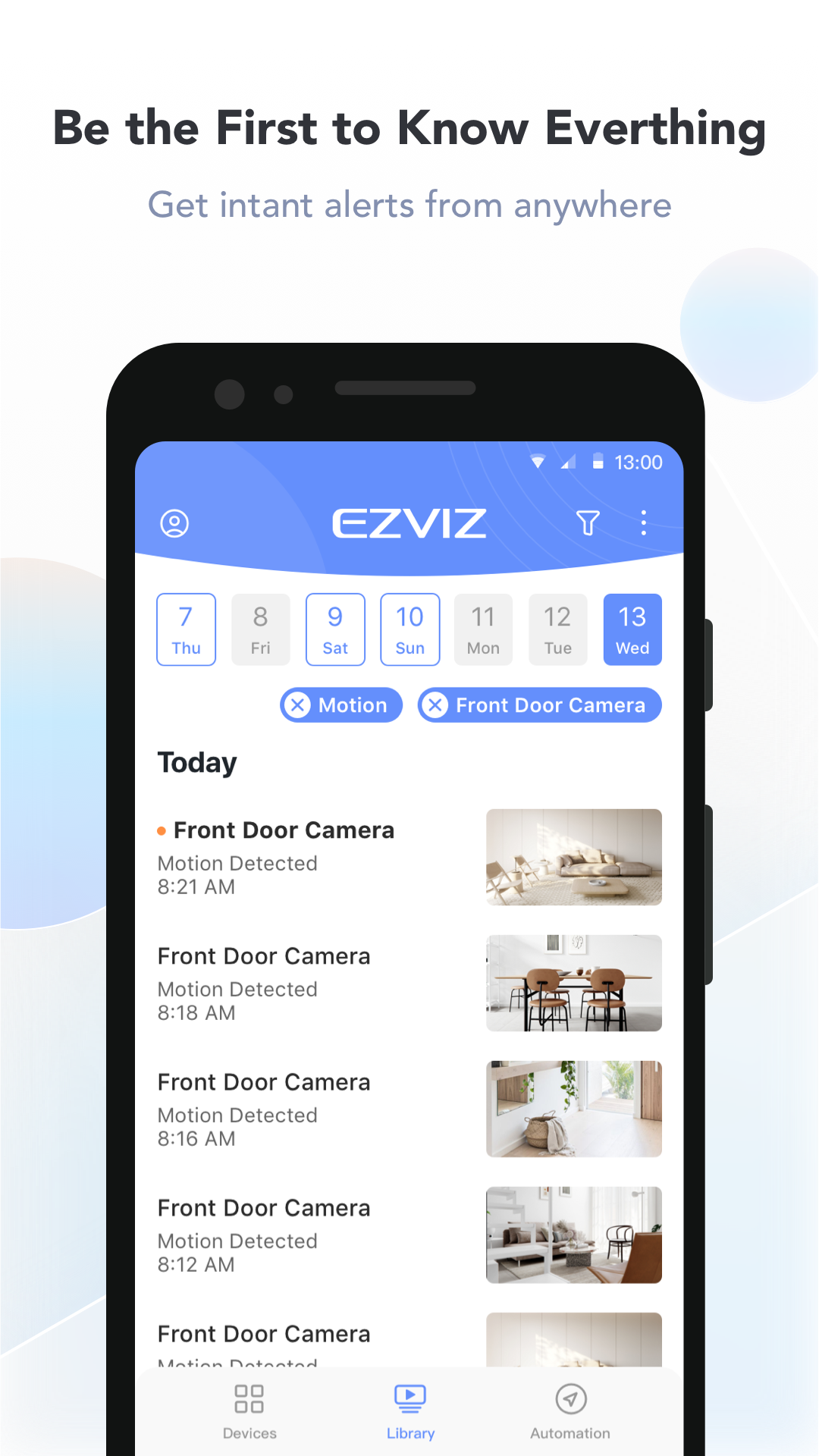 اسکرین شات 2 برنامه EZVIZ