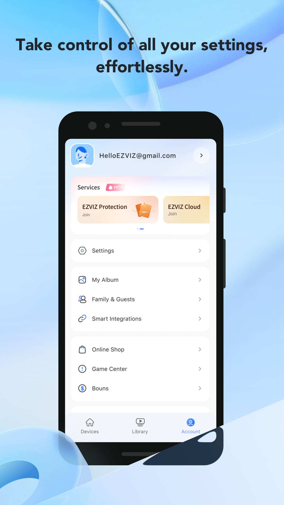 اسکرین شات 4 برنامه EZVIZ