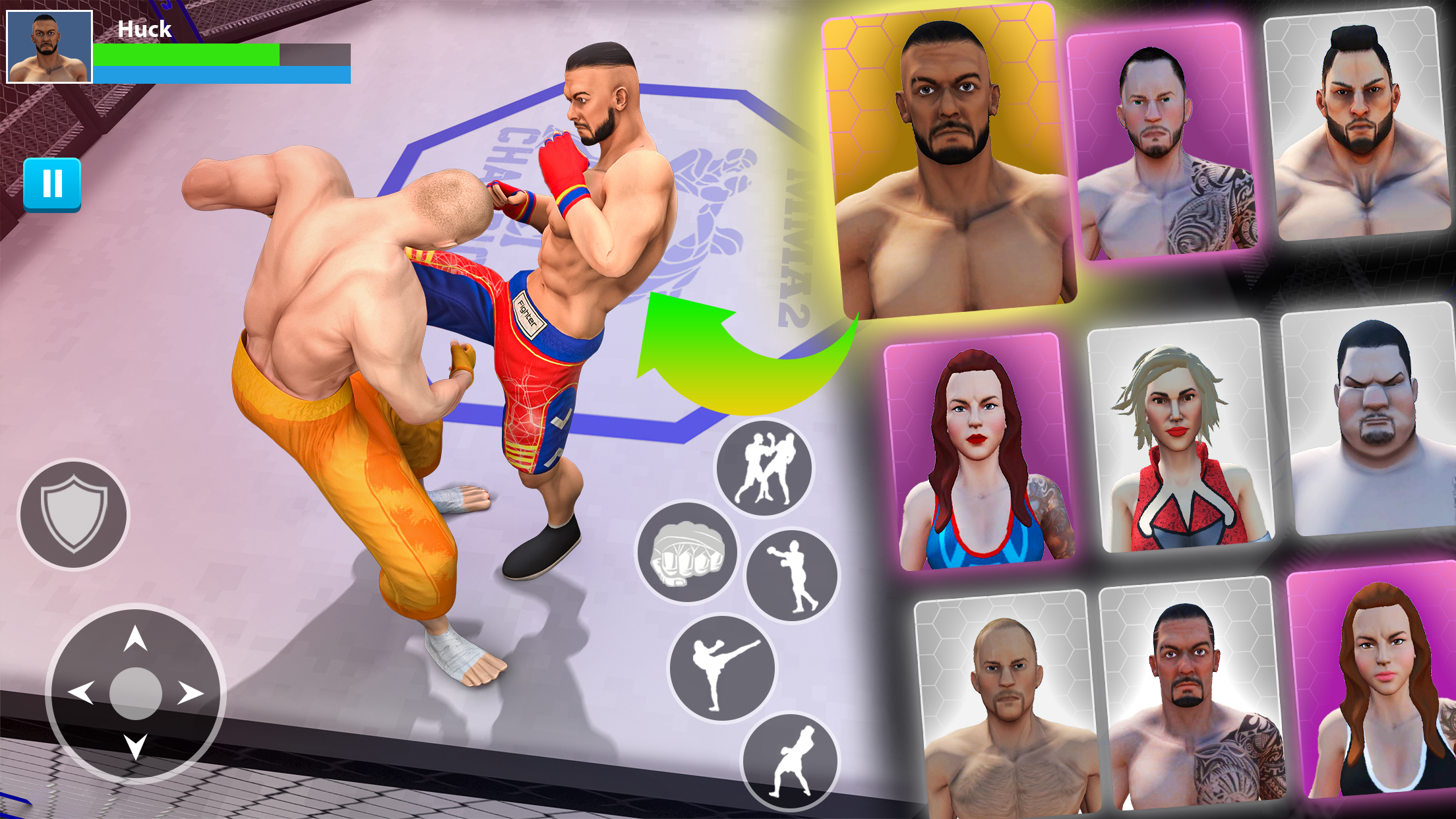 اسکرین شات 5 بازی Martial Arts Fight Game