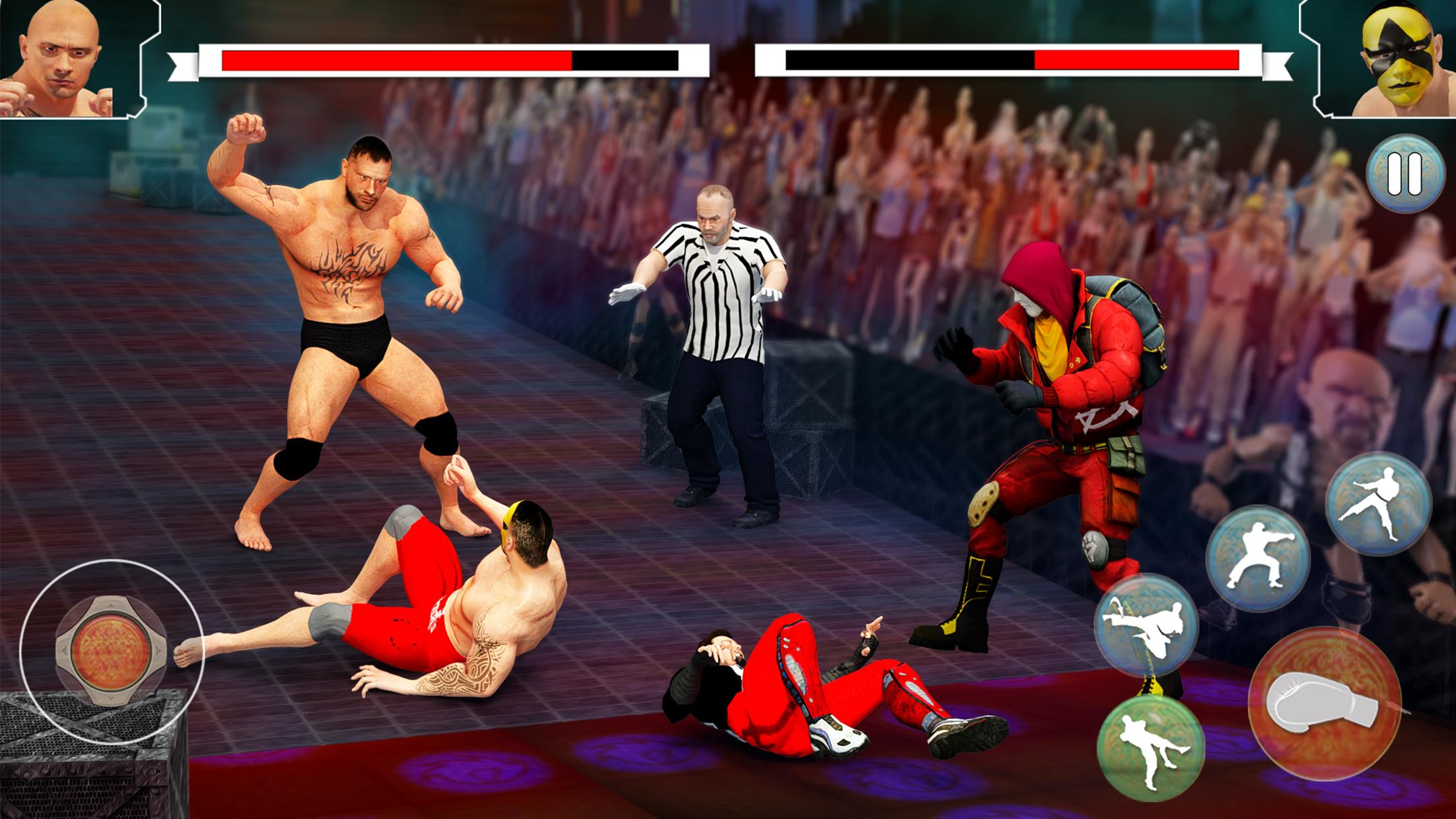 اسکرین شات 2 بازی Beat Em Up Wrestling Game