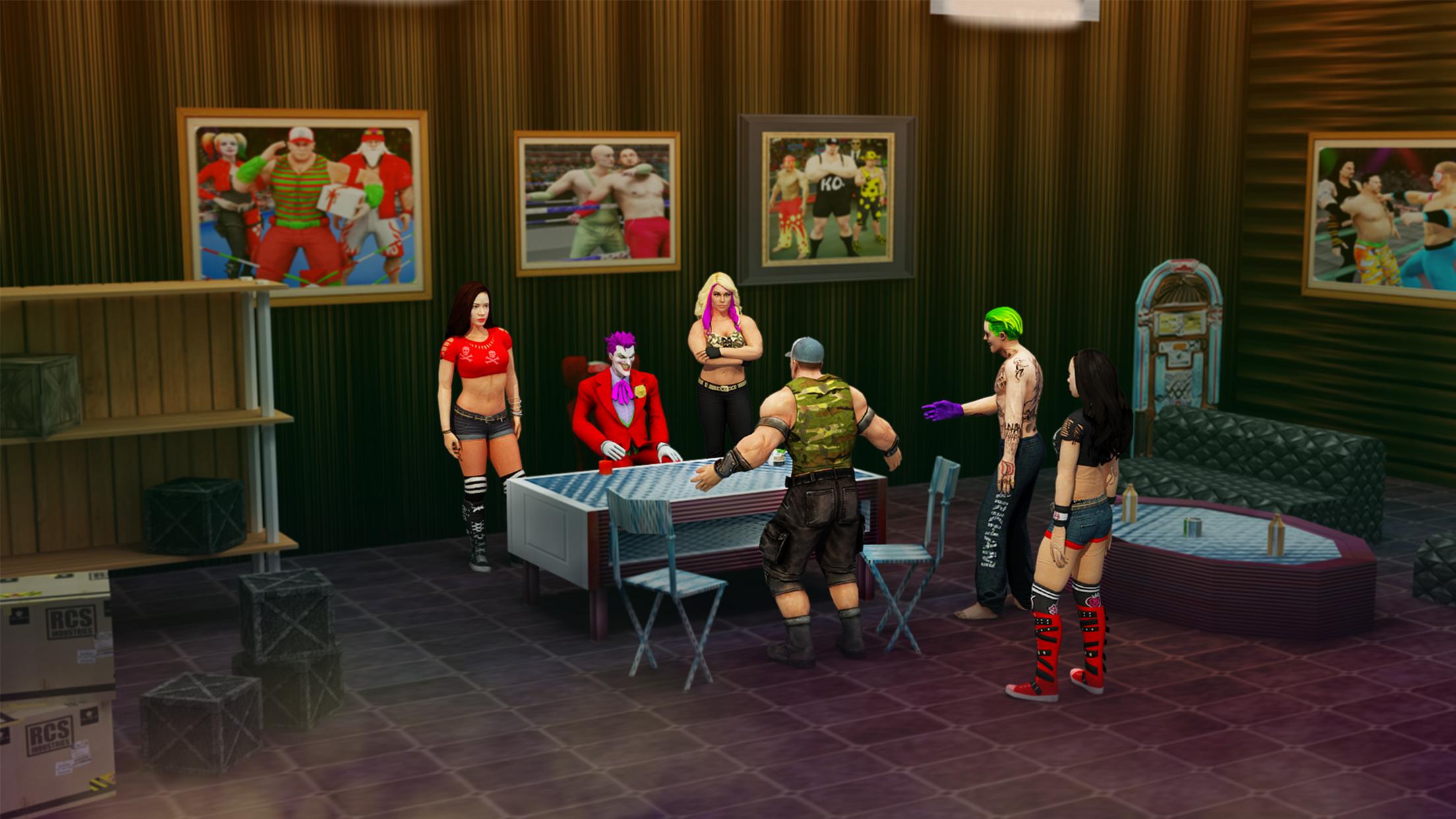 اسکرین شات بازی Beat Em Up Wrestling Game 3