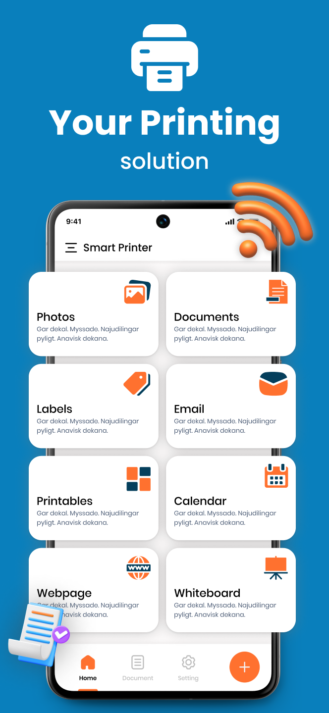 اسکرین شات 3 برنامه Smart Printer-Print from Phone