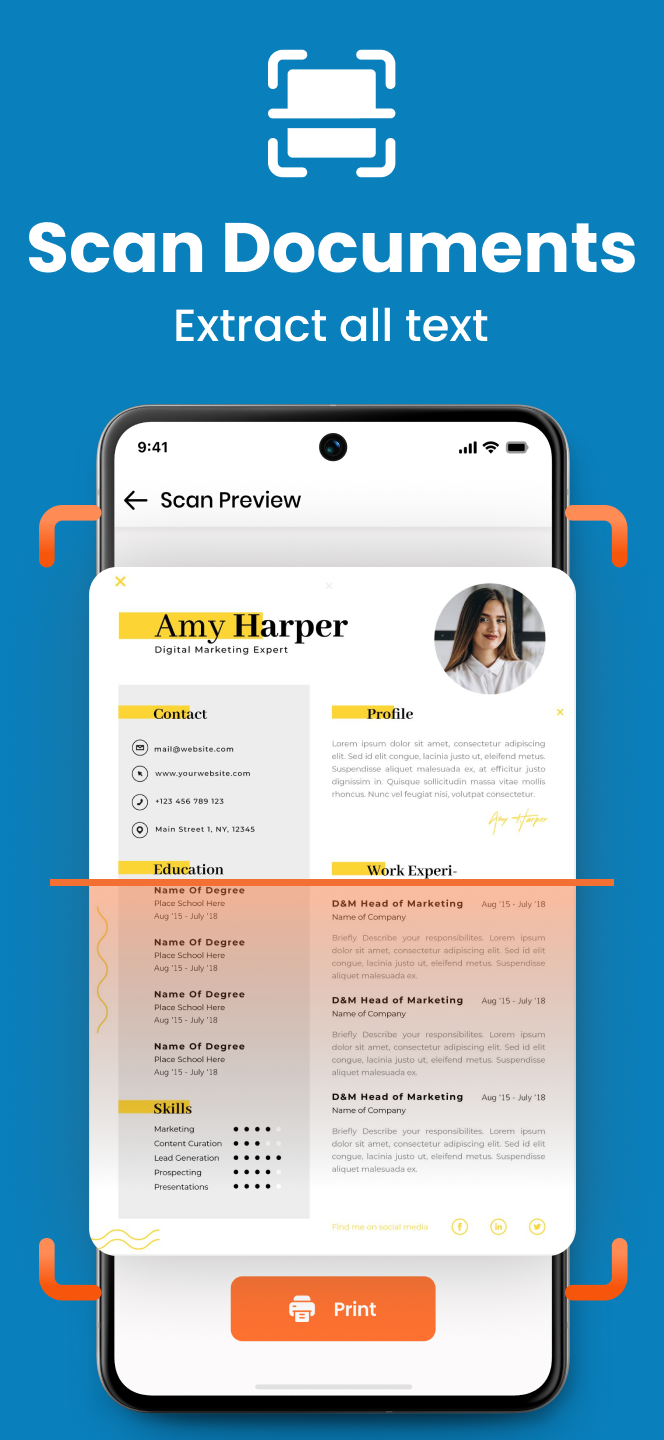 اسکرین شات 5 برنامه Smart Printer-Print from Phone