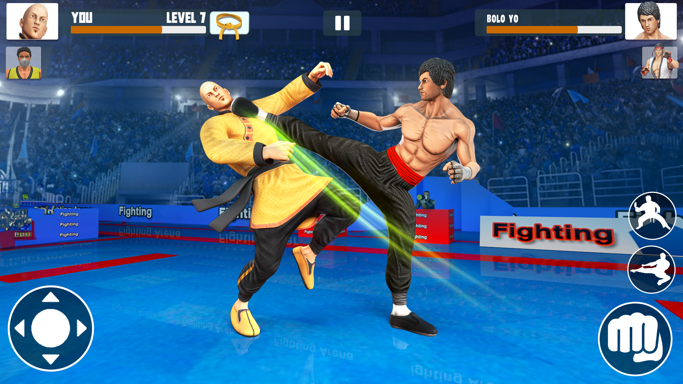 اسکرین شات 6 بازی Karate Fighter: Fighting Games