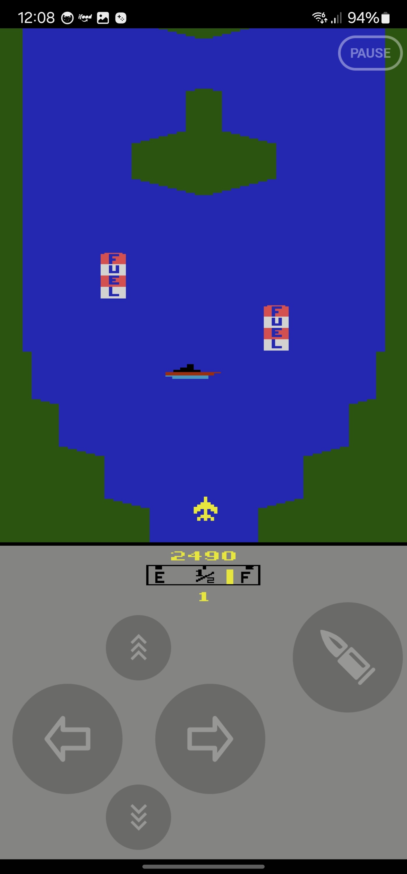 اسکرین شات 3 بازی River Raid