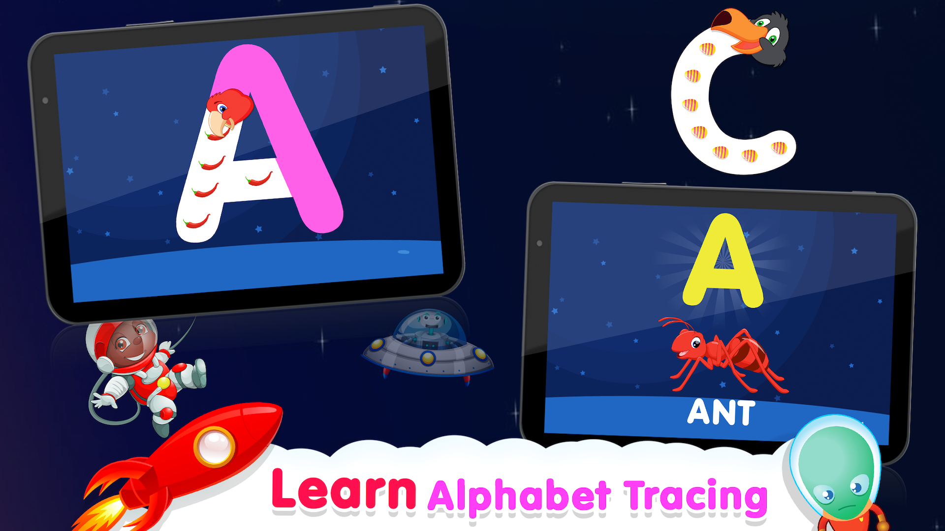 اسکرین شات 1 برنامه ABC Animal Games - Kids Games