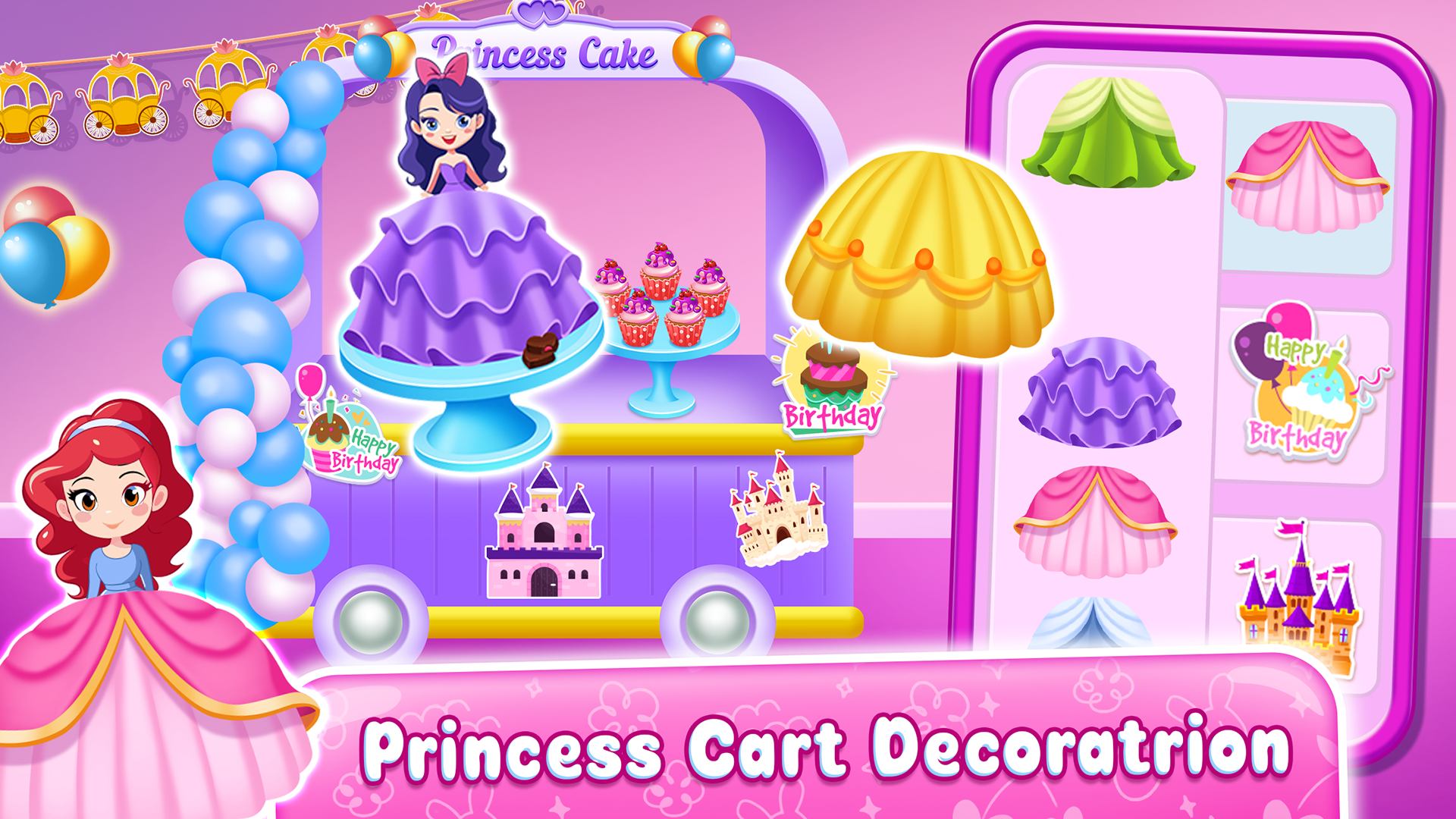 اسکرین شات 4 بازی Birthday Party & Cake Game
