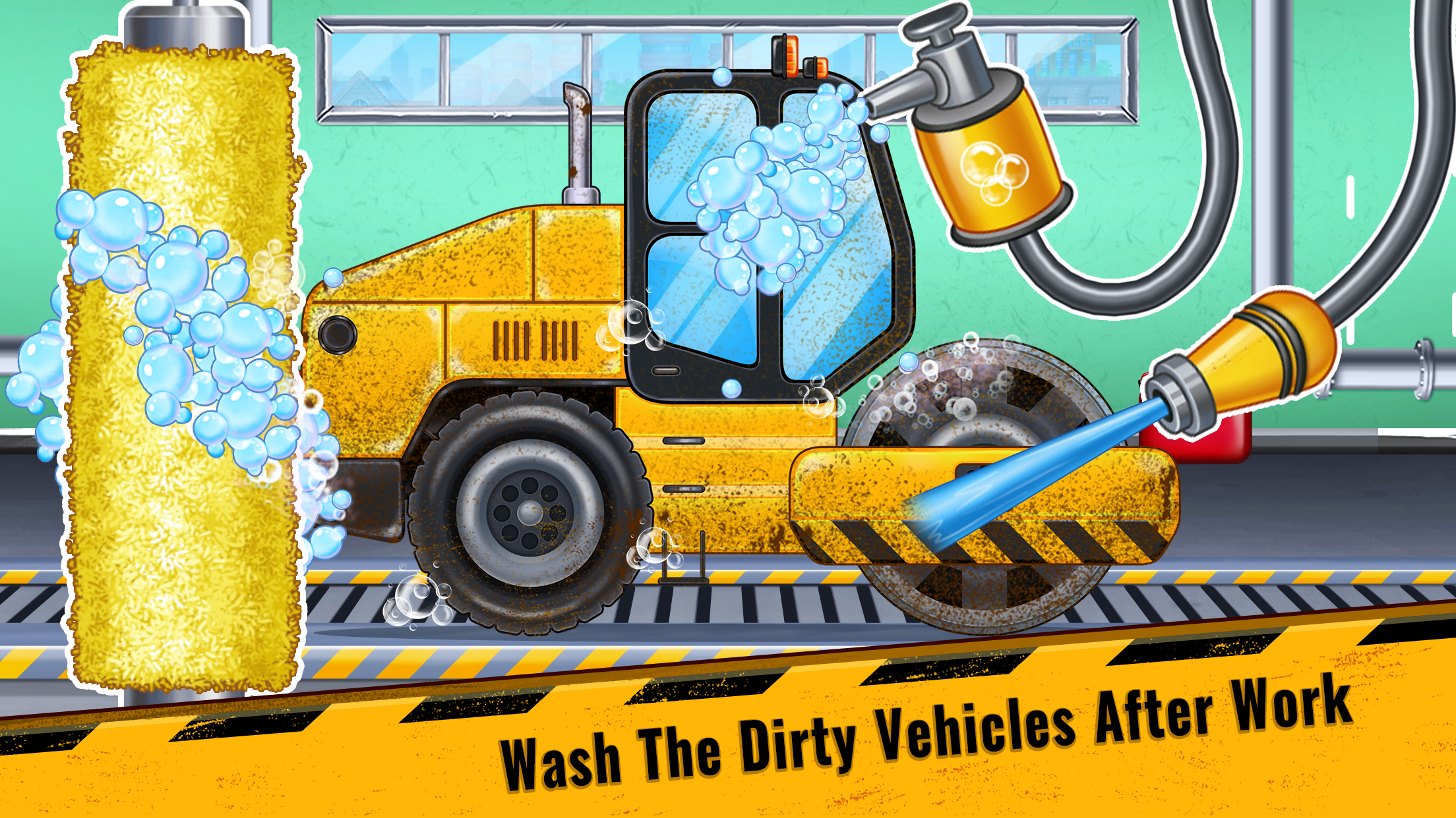 اسکرین شات 1 بازی Kids Road Builder - Kids Games