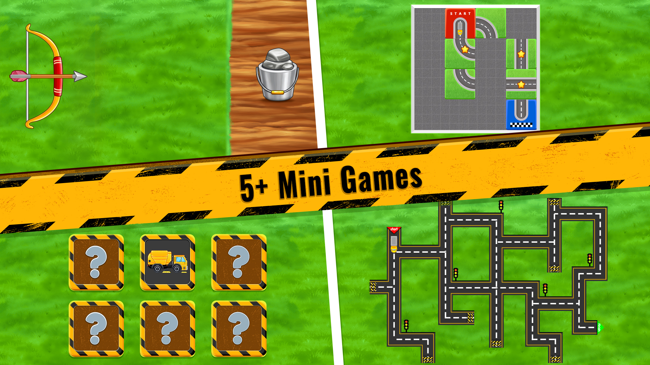 اسکرین شات 4 بازی Kids Road Builder - Kids Games