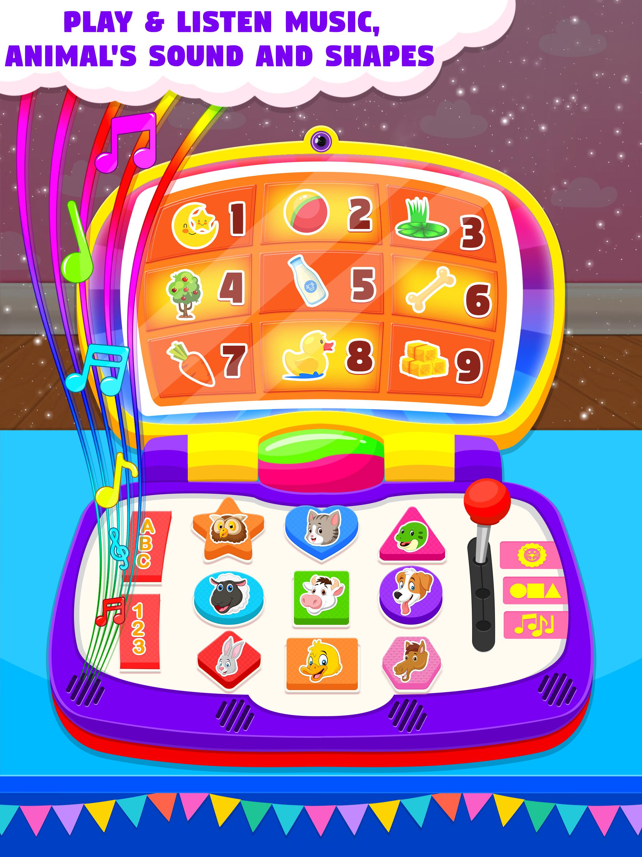 اسکرین شات 1 بازی Kids Toy Computer Game