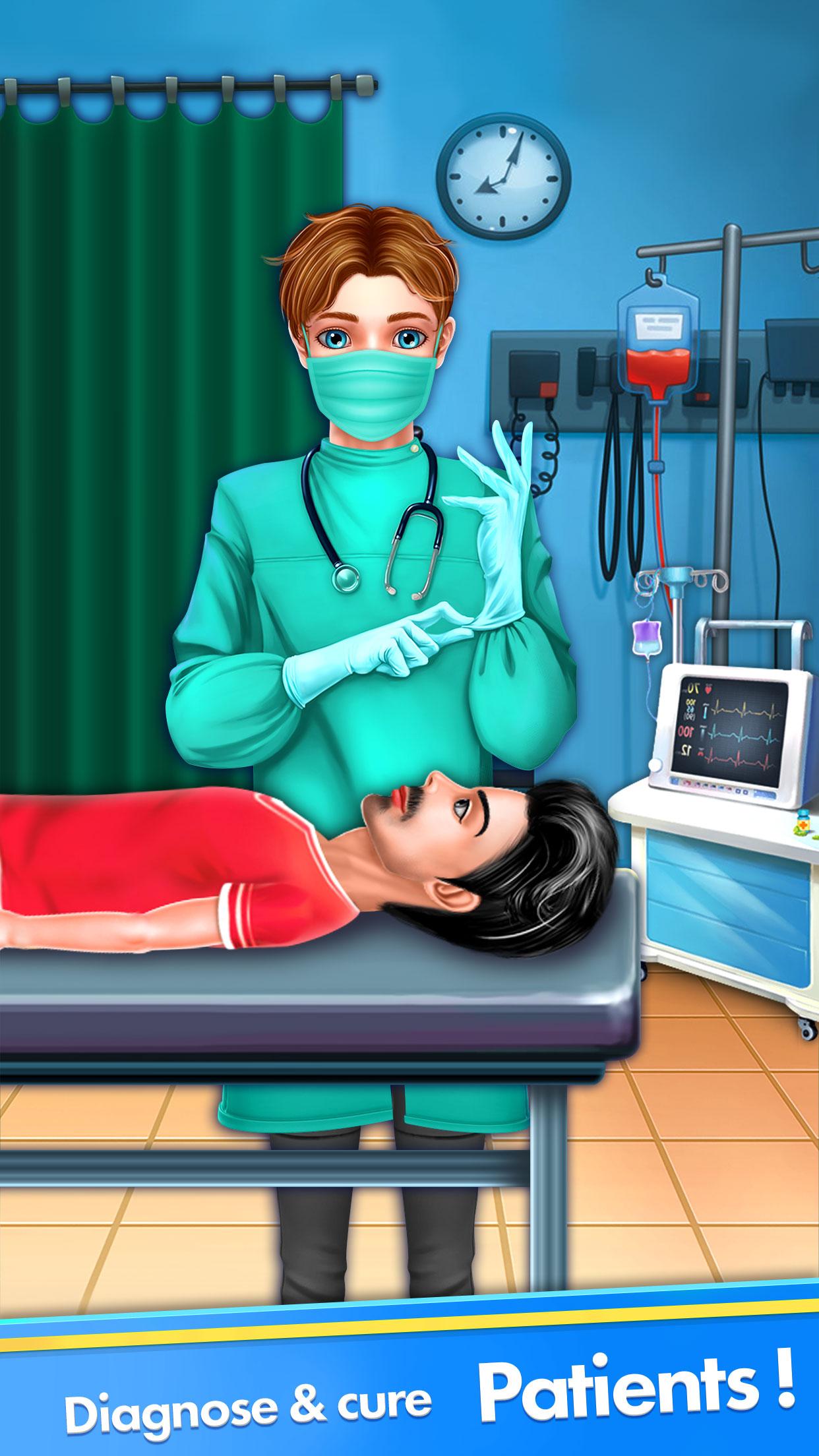 اسکرین شات 1 بازی Multi Surgery Doctor Games