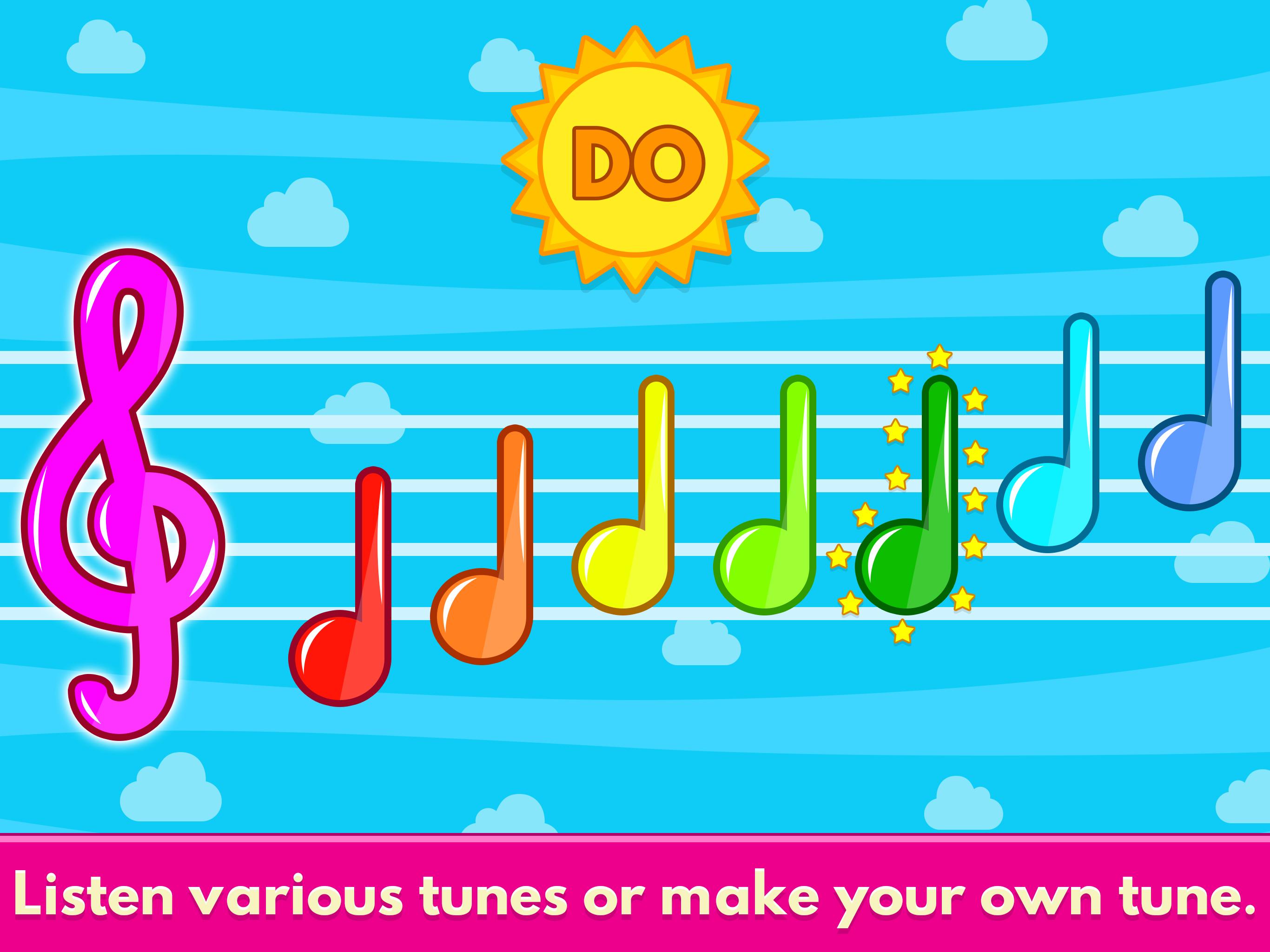 اسکرین شات 6 بازی Musical Toy Piano For Kids