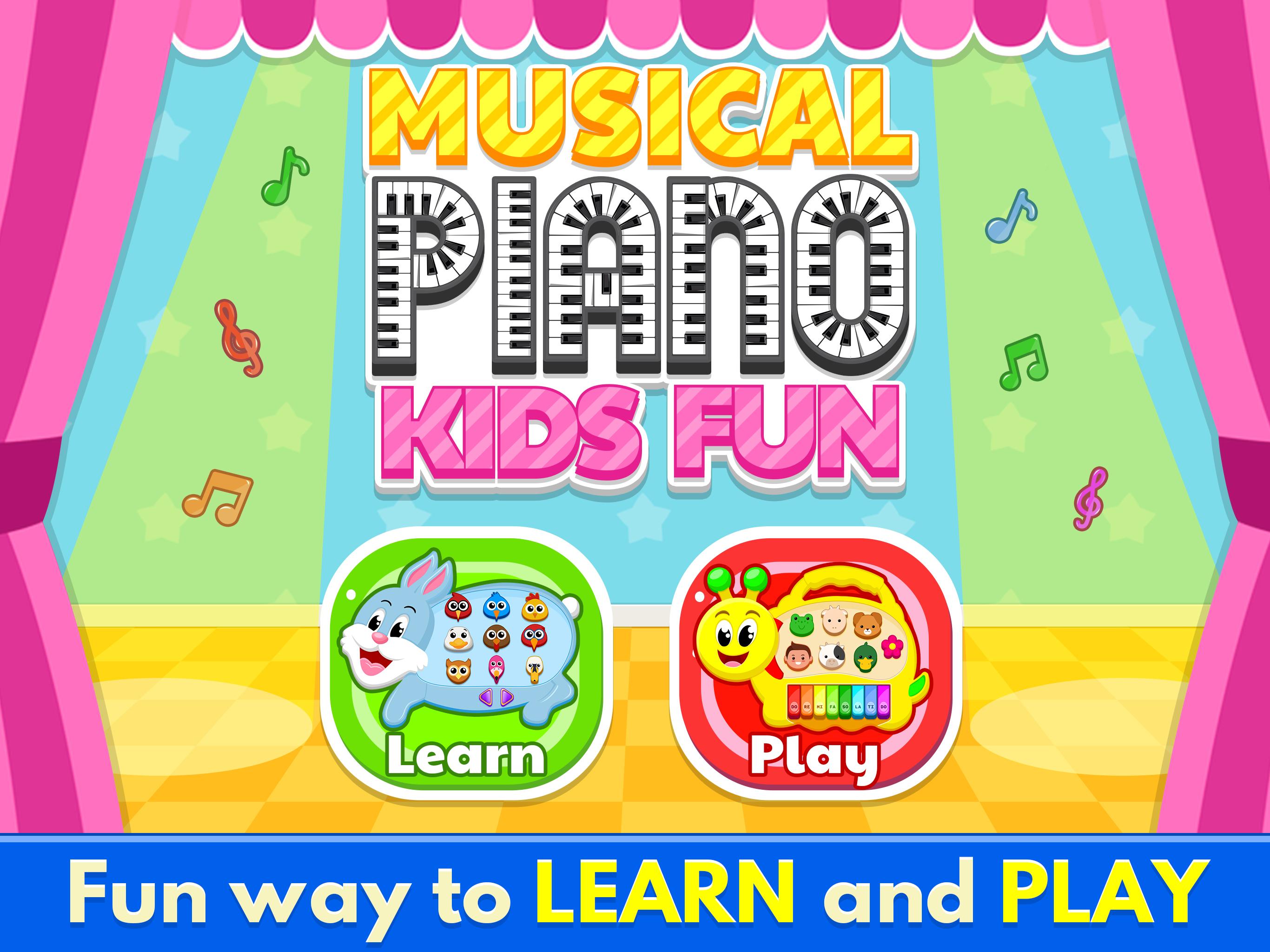 اسکرین شات 1 بازی Musical Toy Piano For Kids