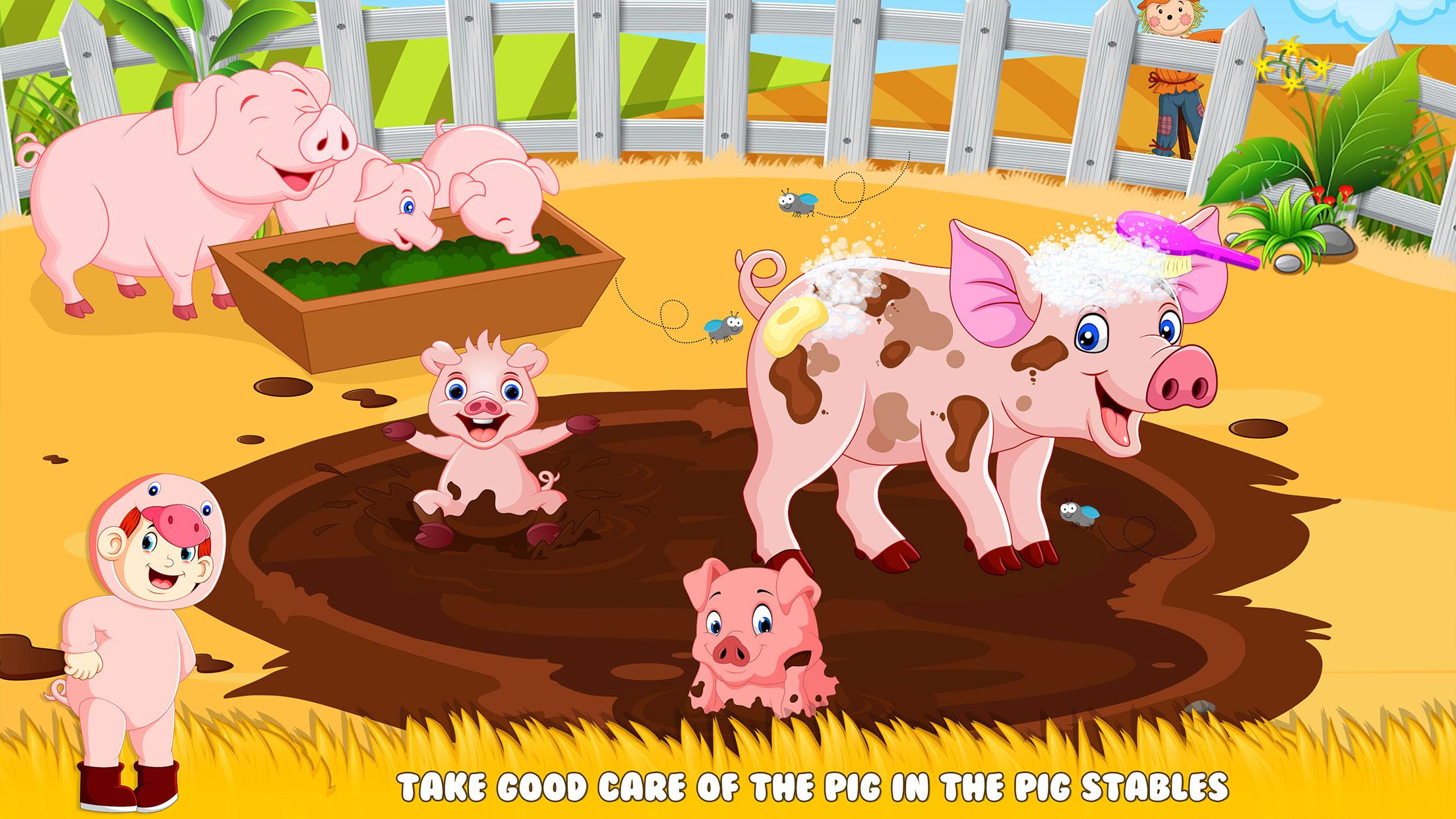 اسکرین شات 1 بازی Animal Farm Games For Kids