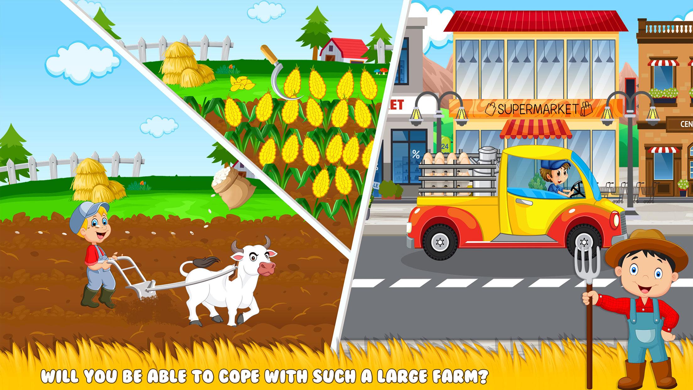اسکرین شات 2 بازی Animal Farm Games For Kids