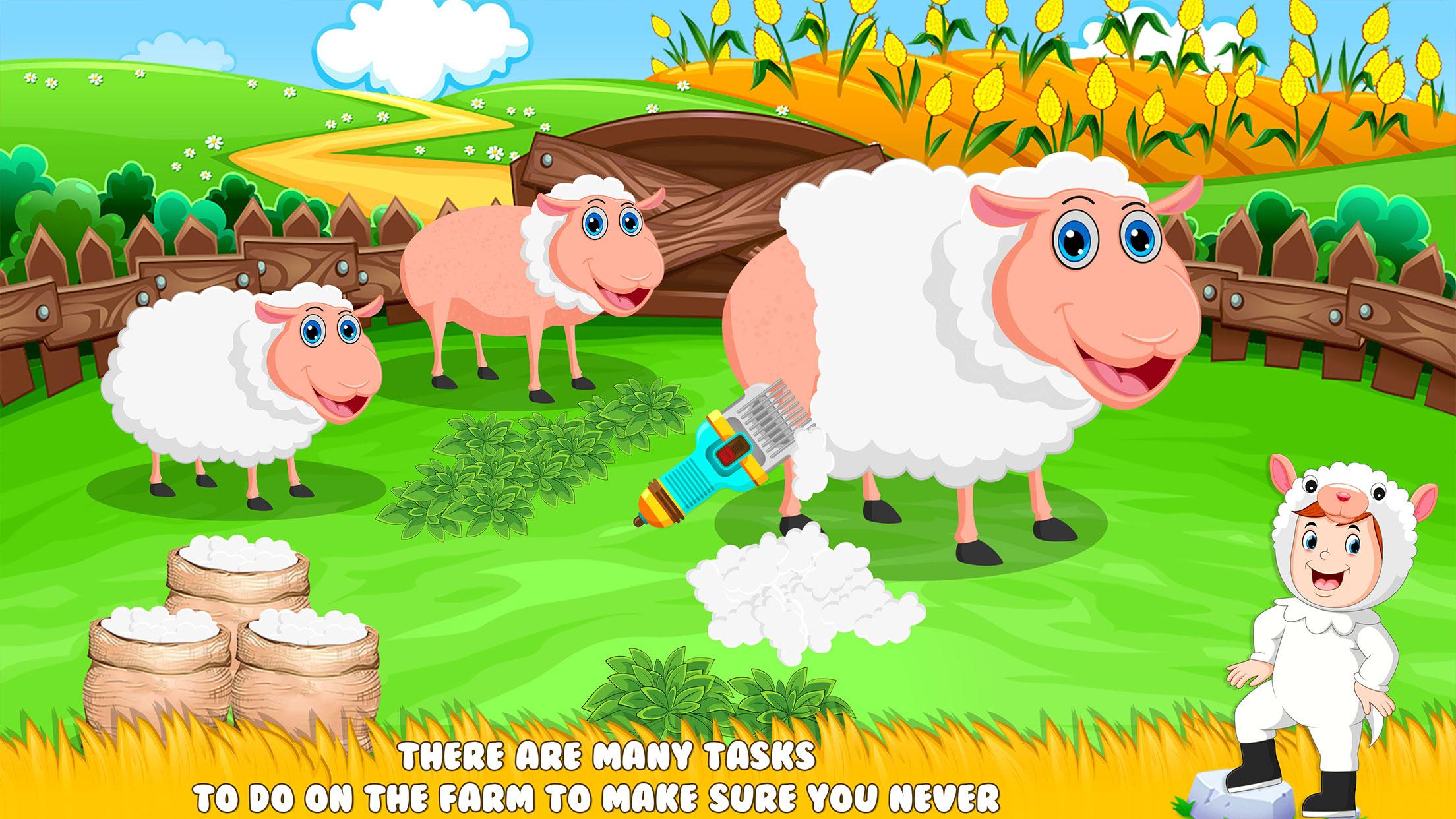 اسکرین شات 4 بازی Animal Farm Games For Kids