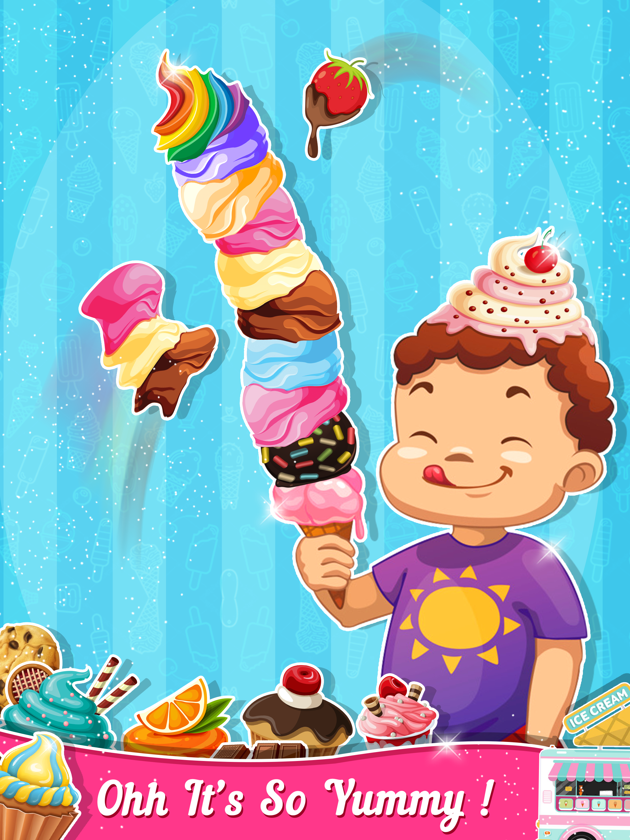 اسکرین شات 5 برنامه My Ice Cream Shop - Food Truck