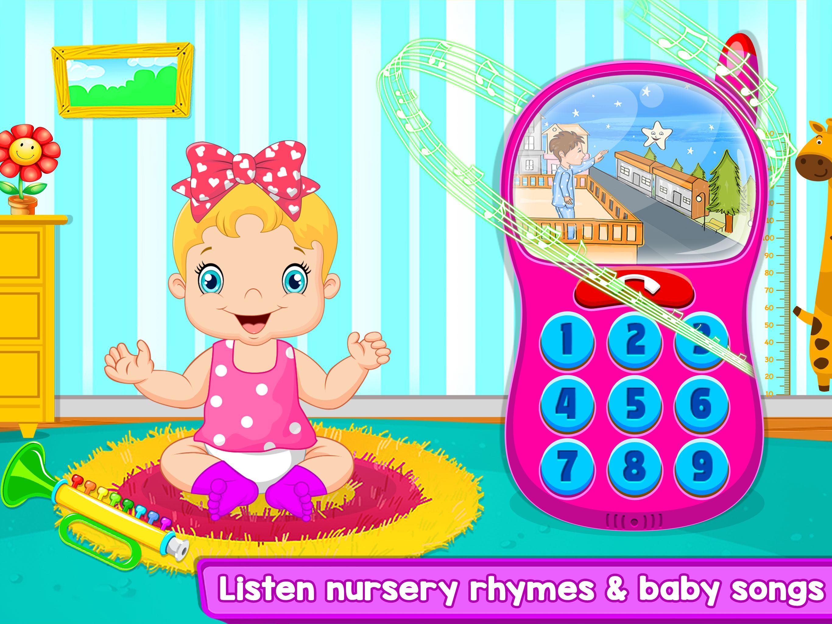 اسکرین شات 2 بازی Nursery Baby Care - Baby Game