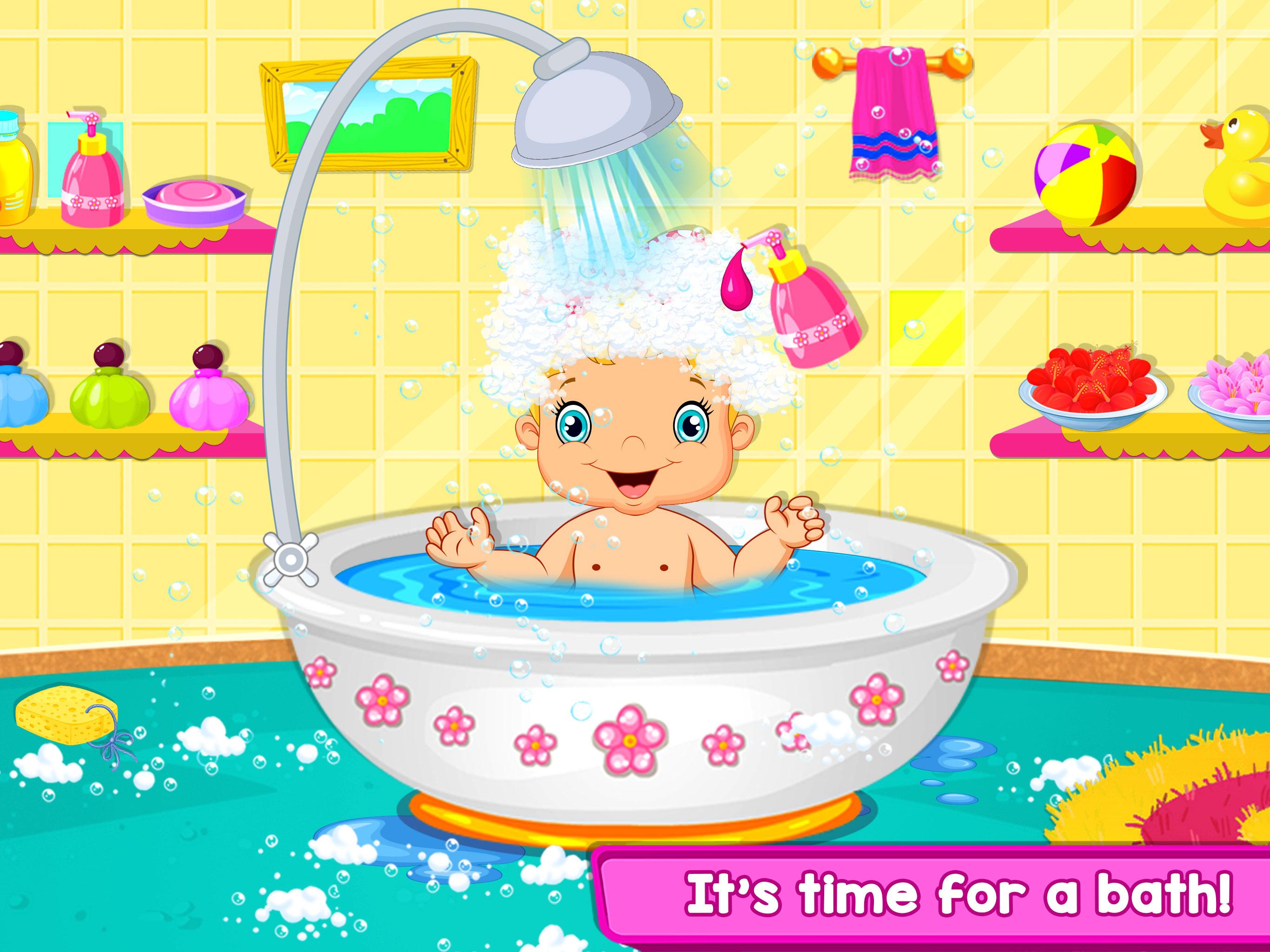 اسکرین شات 4 بازی Nursery Baby Care - Baby Game