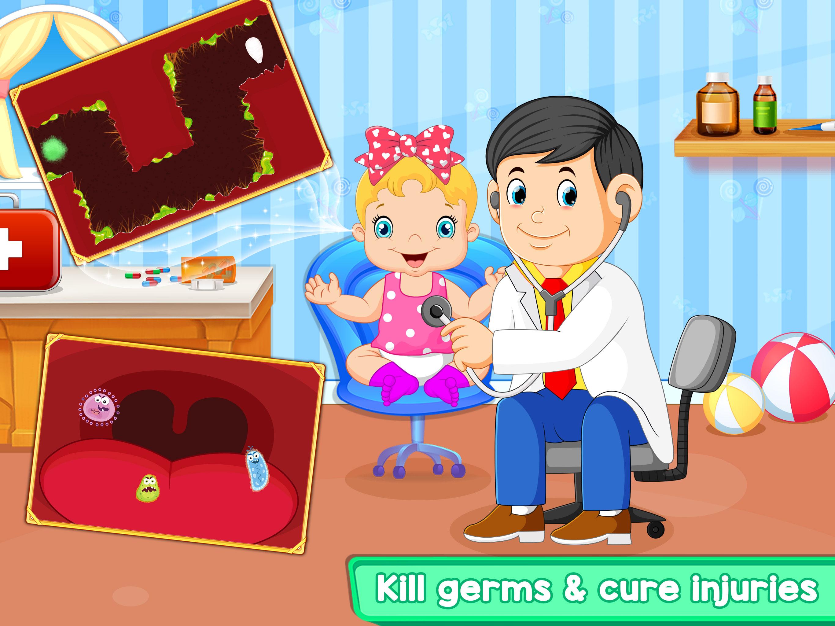 اسکرین شات 8 بازی Nursery Baby Care - Baby Game
