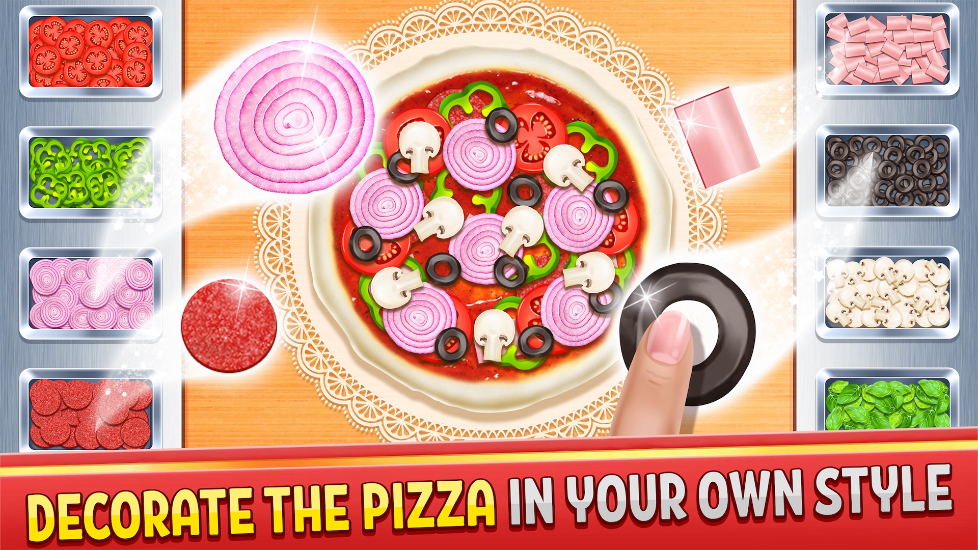 اسکرین شات 4 بازی Pizza Maker Kids Cooking Game