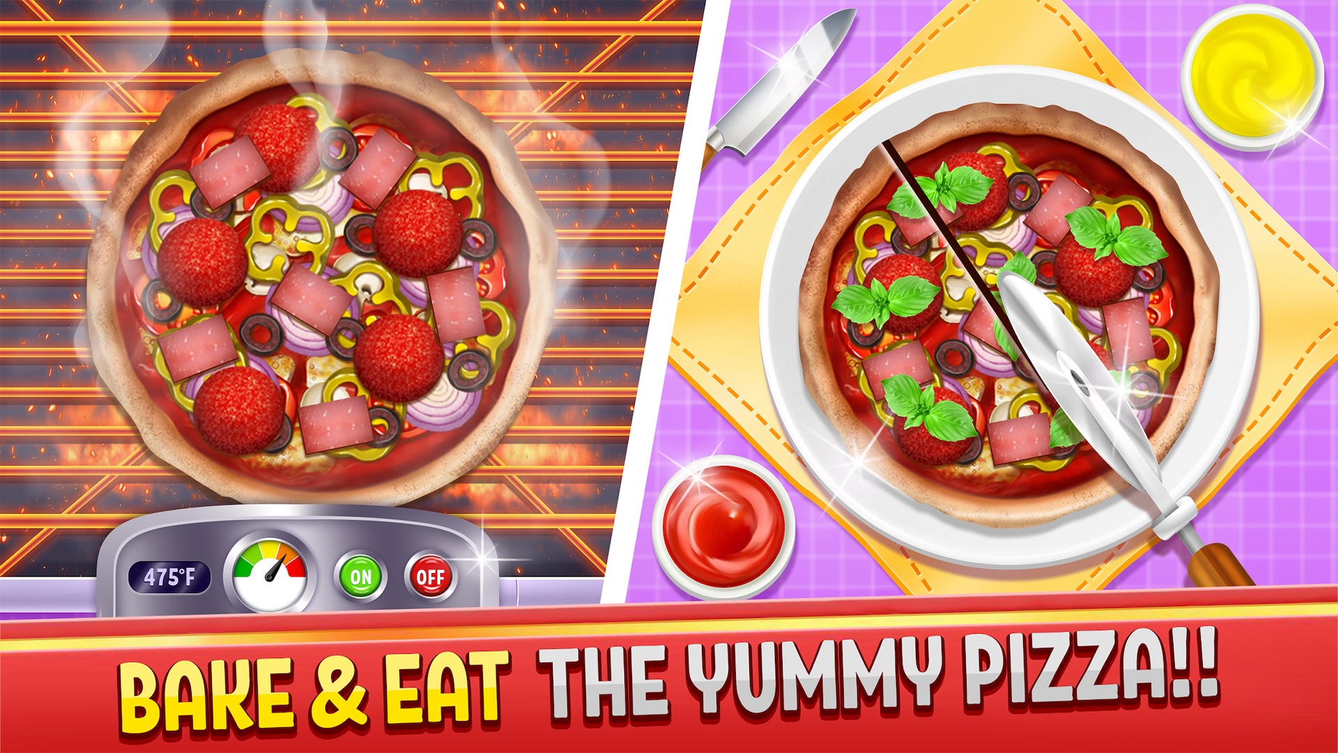 اسکرین شات 5 بازی Pizza Maker Kids Cooking Game