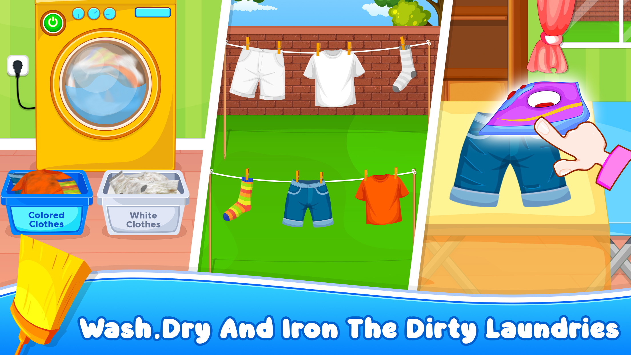 اسکرین شات 3 بازی Sweet House Cleaning Game