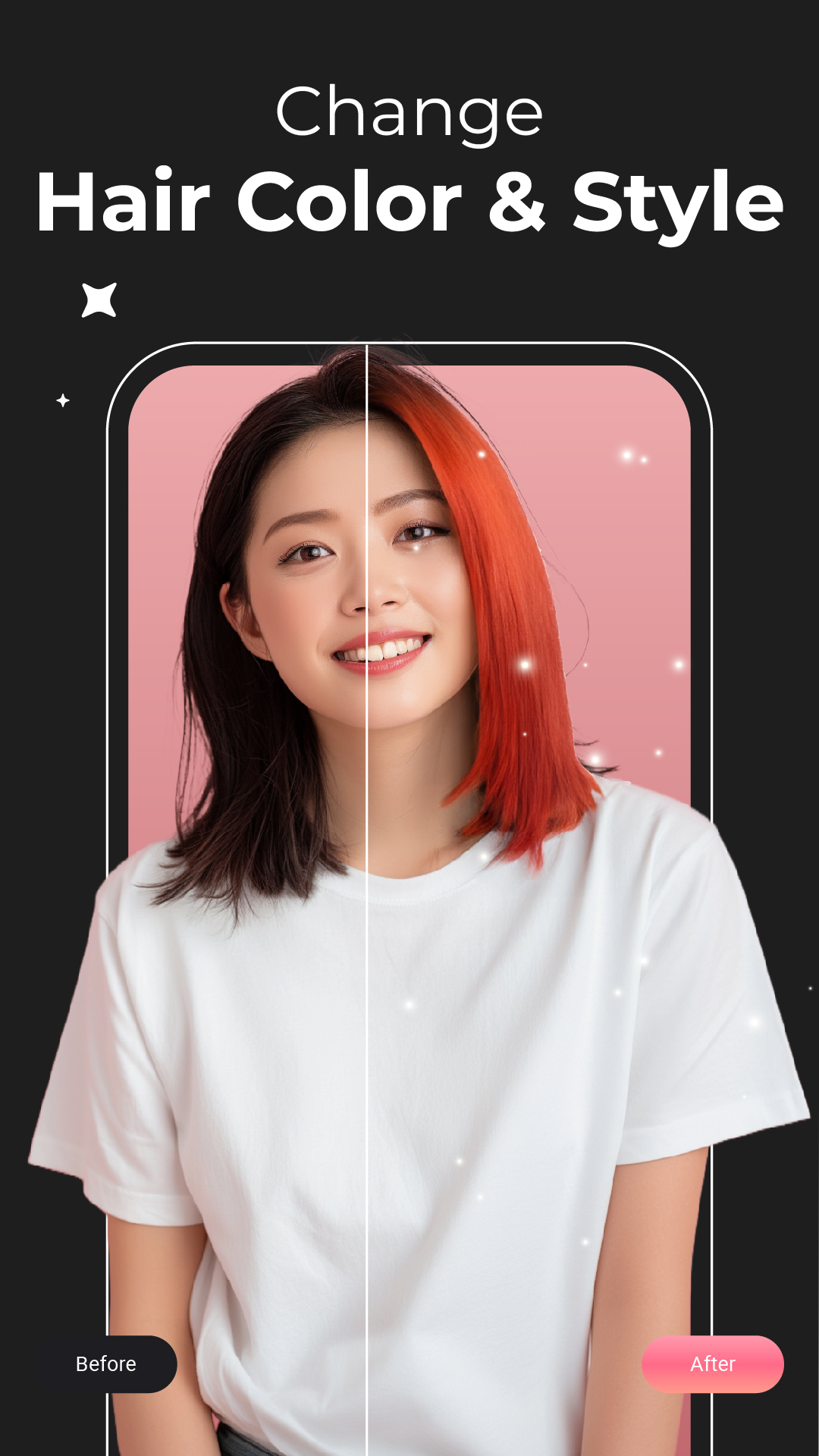اسکرین شات 1 برنامه FaceMagic - AI Face Editor