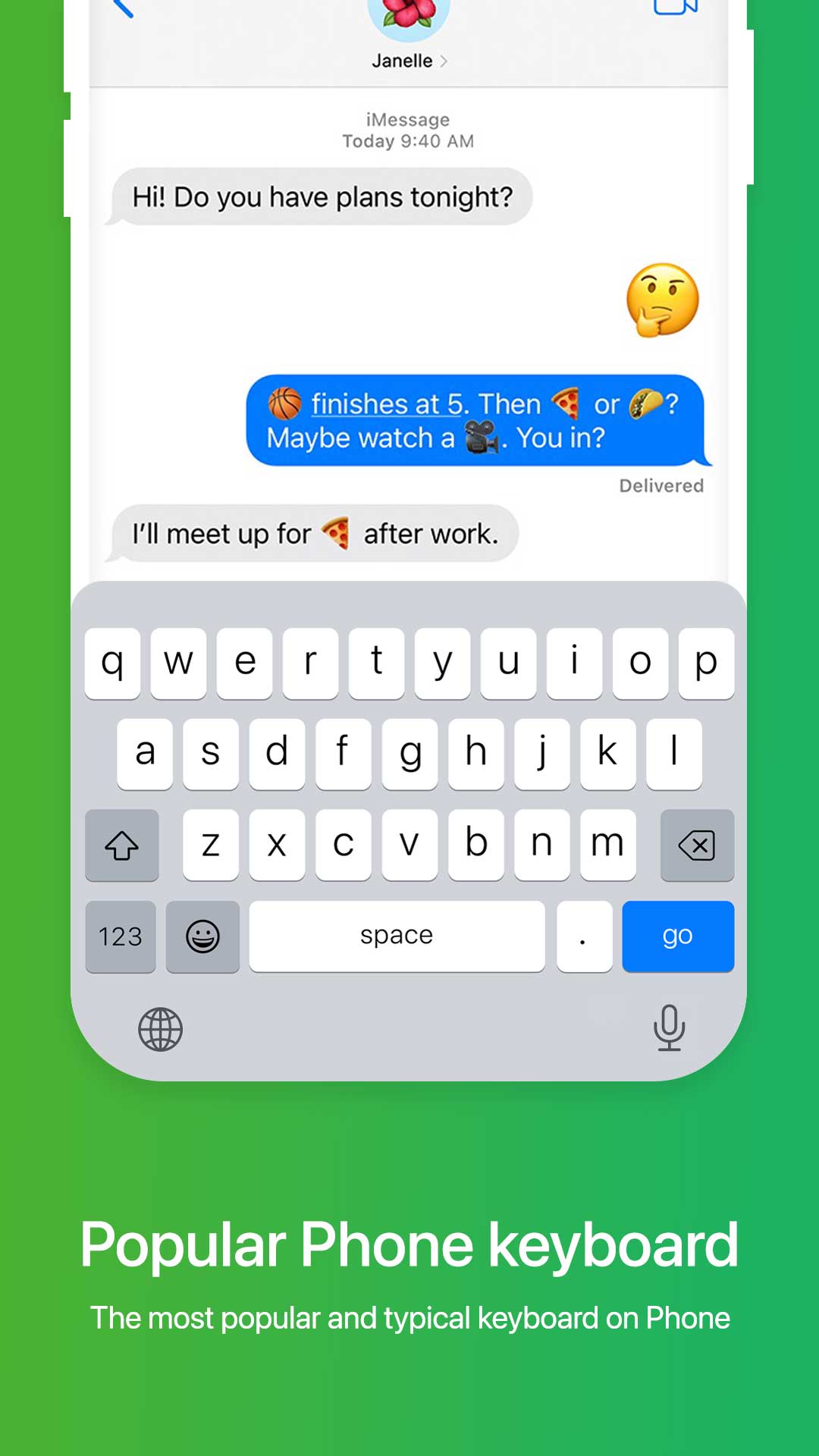 اسکرین شات 1 برنامه Faceboard: Font,Emoji Keyboard