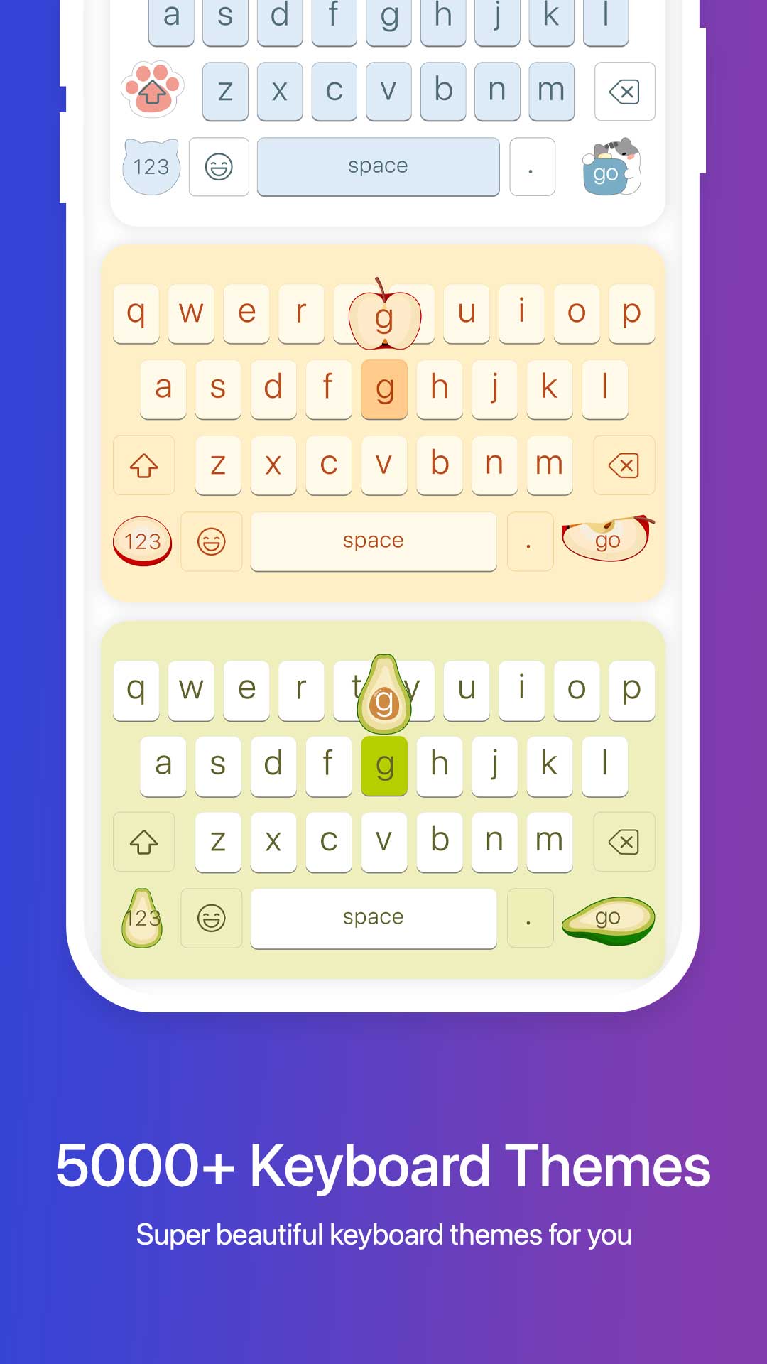 اسکرین شات 6 برنامه Faceboard: Font,Emoji Keyboard