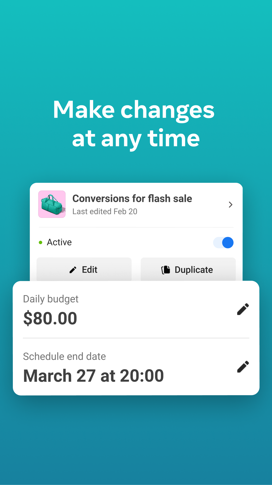 اسکرین شات 4 برنامه Meta Ads Manager