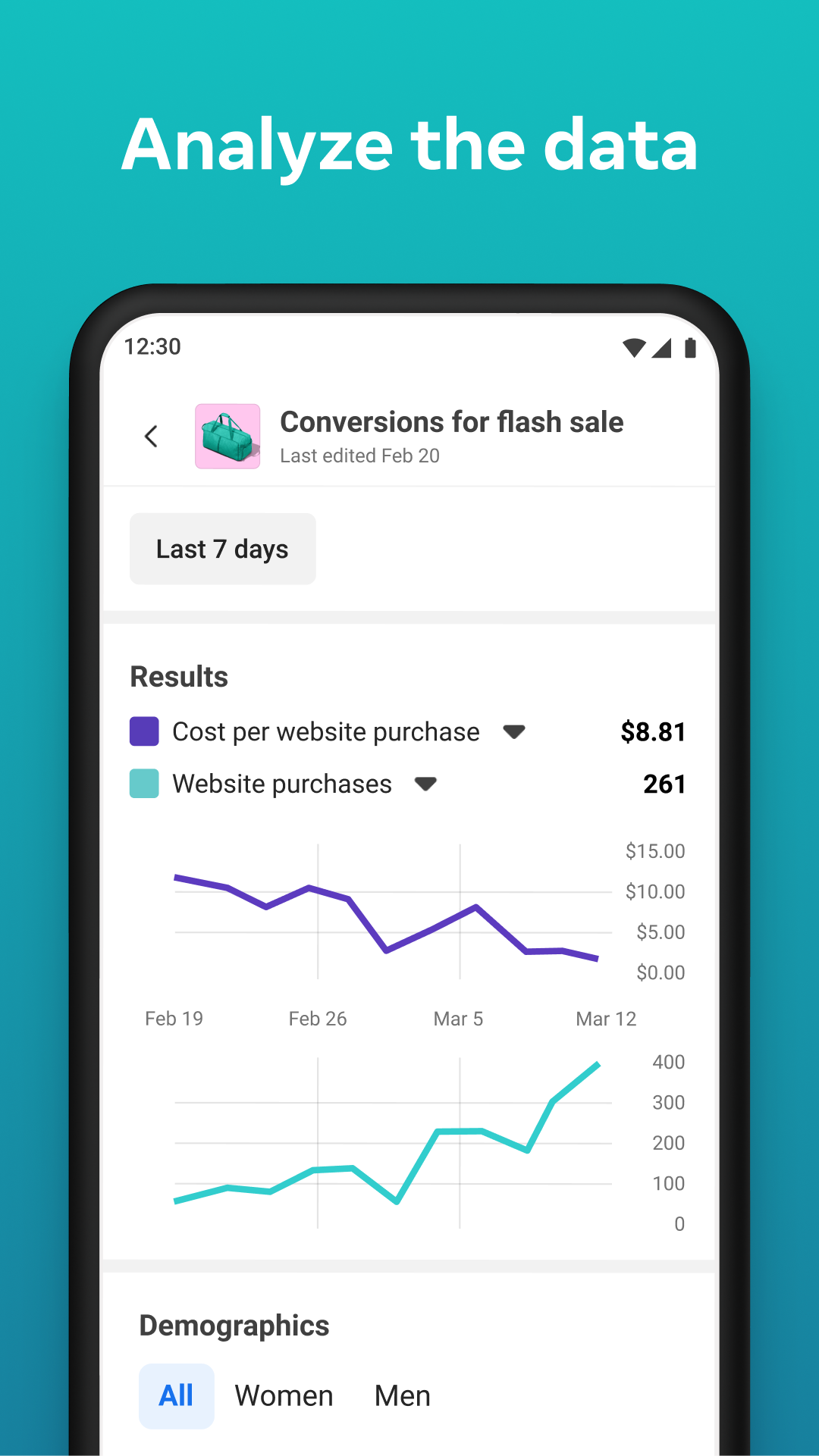 اسکرین شات 5 برنامه Meta Ads Manager