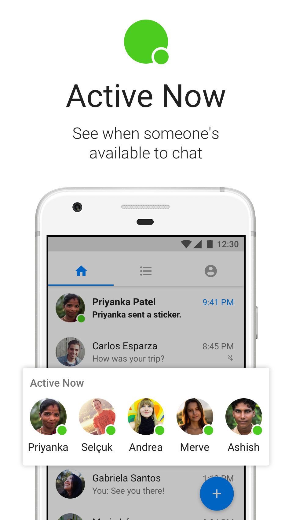 اسکرین شات 6 برنامه Messenger Lite