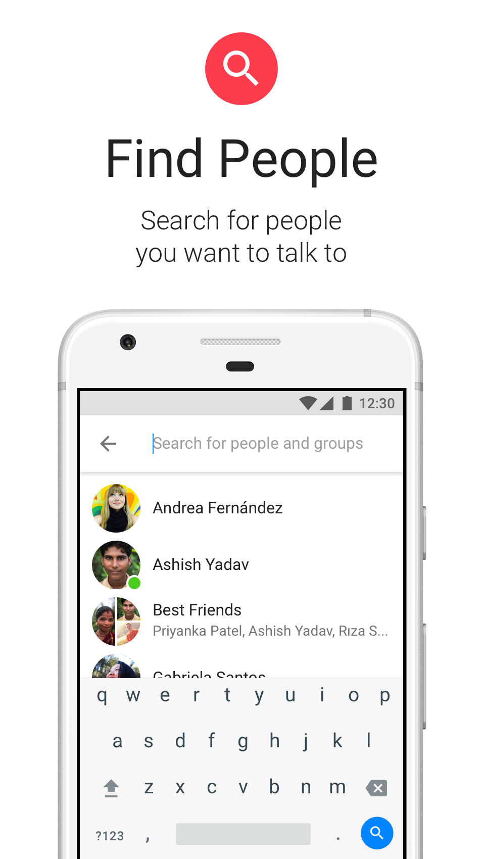 اسکرین شات 7 برنامه Messenger Lite