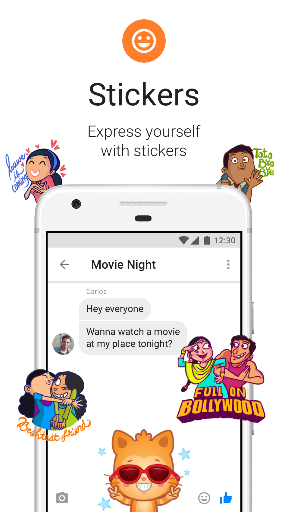 اسکرین شات 5 برنامه Messenger Lite