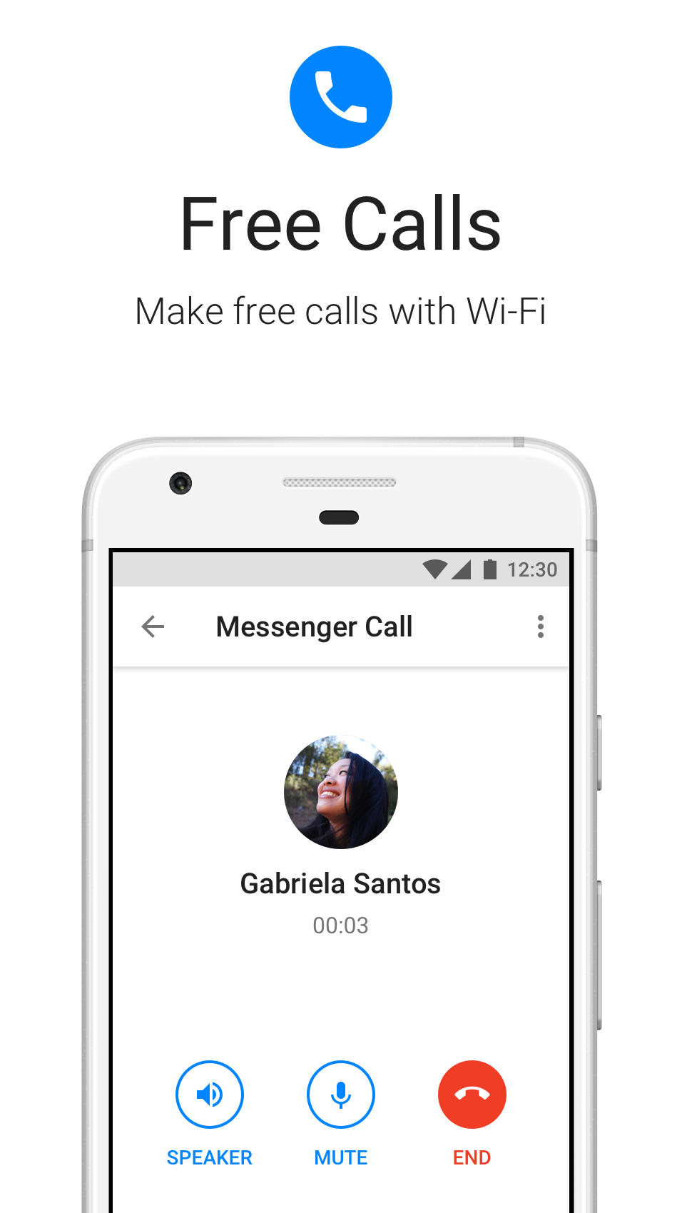 اسکرین شات 2 برنامه Messenger Lite