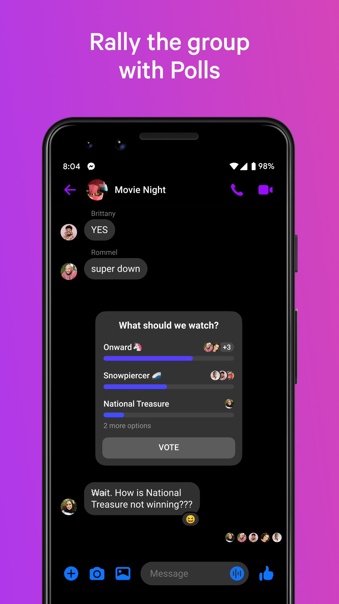 اسکرین شات 4 برنامه Messenger