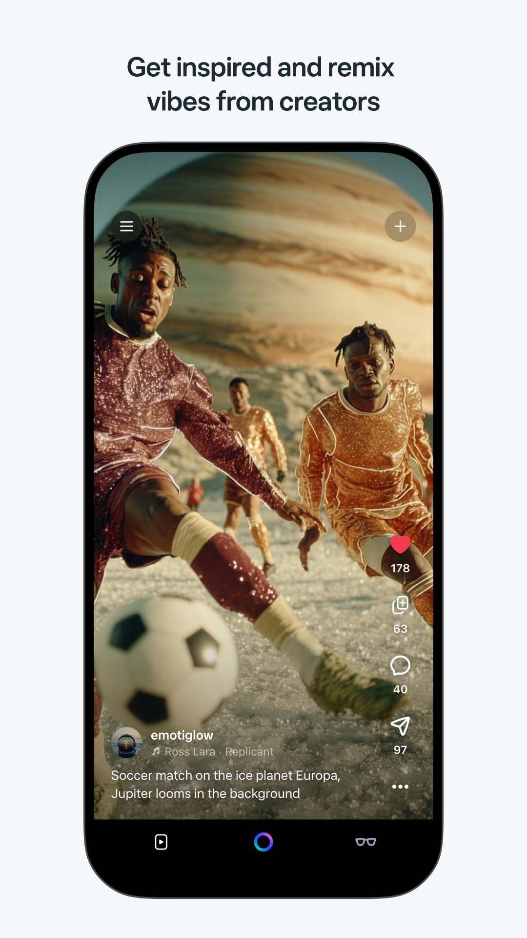 اسکرین شات 3 برنامه Meta AI - Vibes & AI Glasses