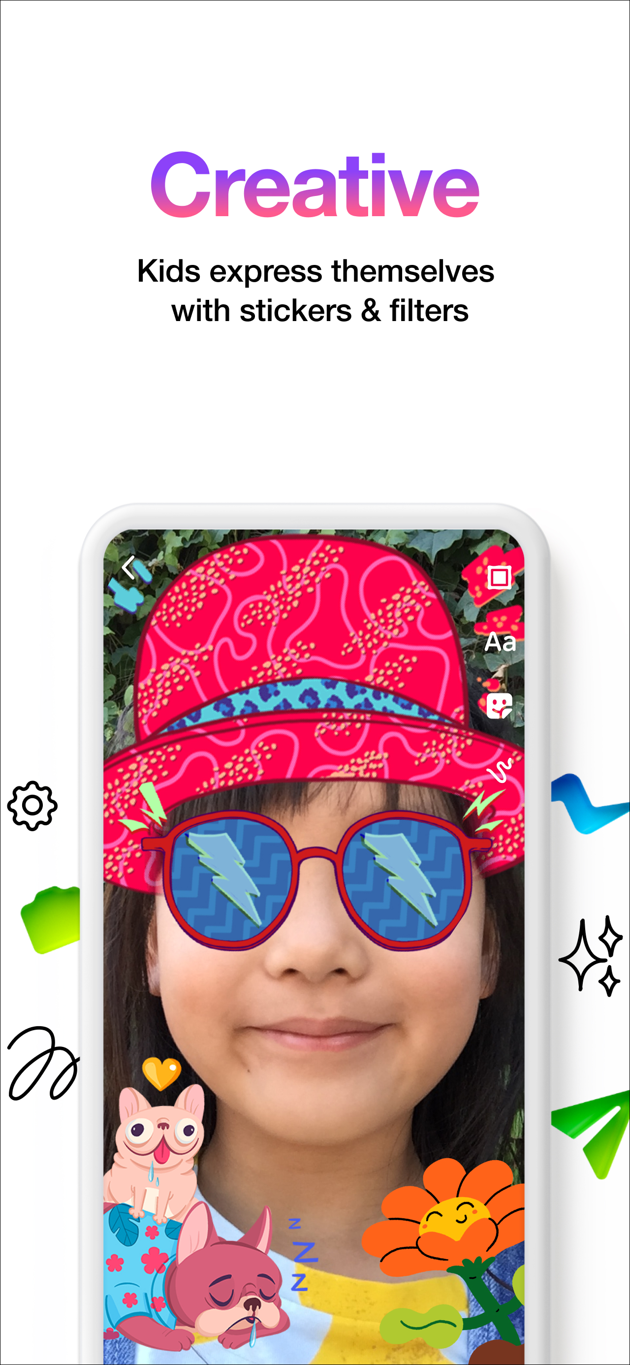 اسکرین شات 5 برنامه Messenger Kids – The Messaging