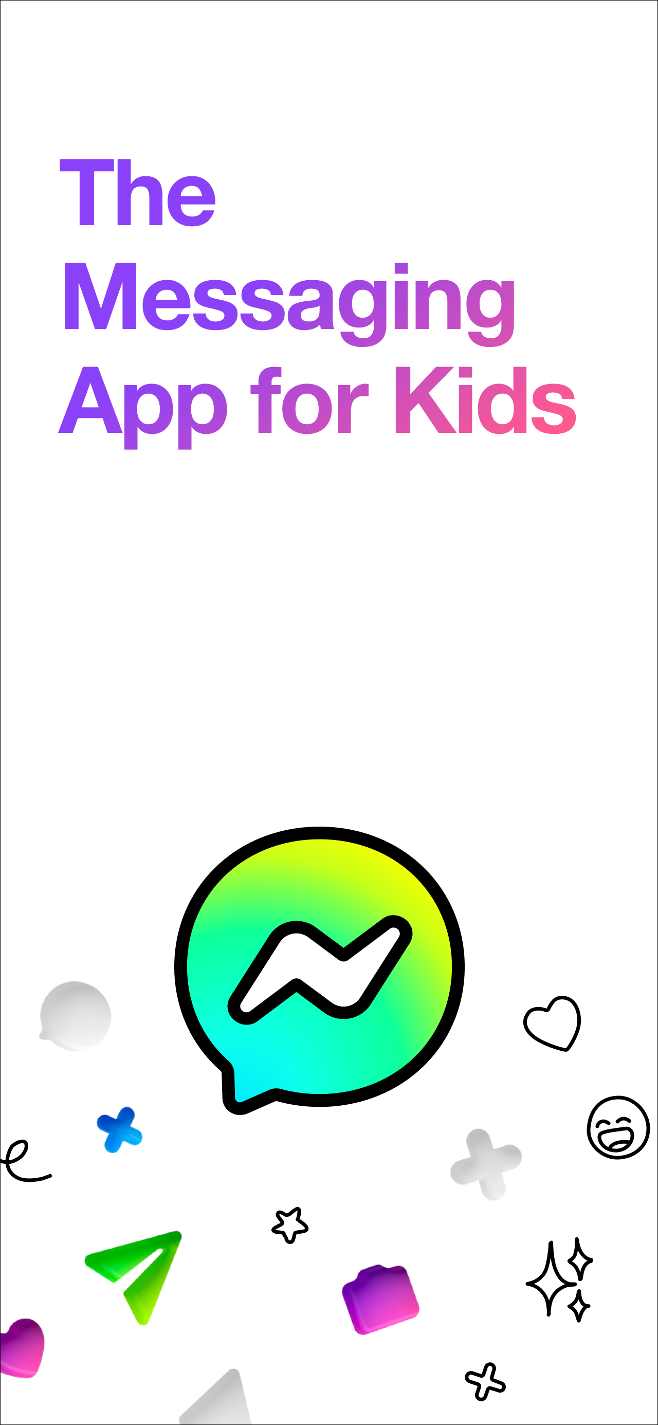 اسکرین شات 1 برنامه Messenger Kids – The Messaging