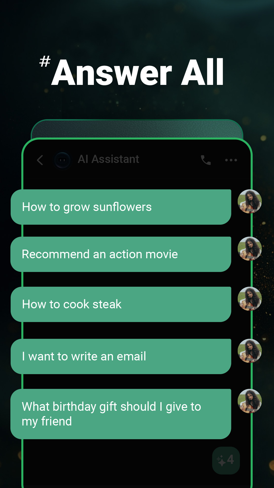 اسکرین شات 4 برنامه AI ChatBot AI Generator GPTalk