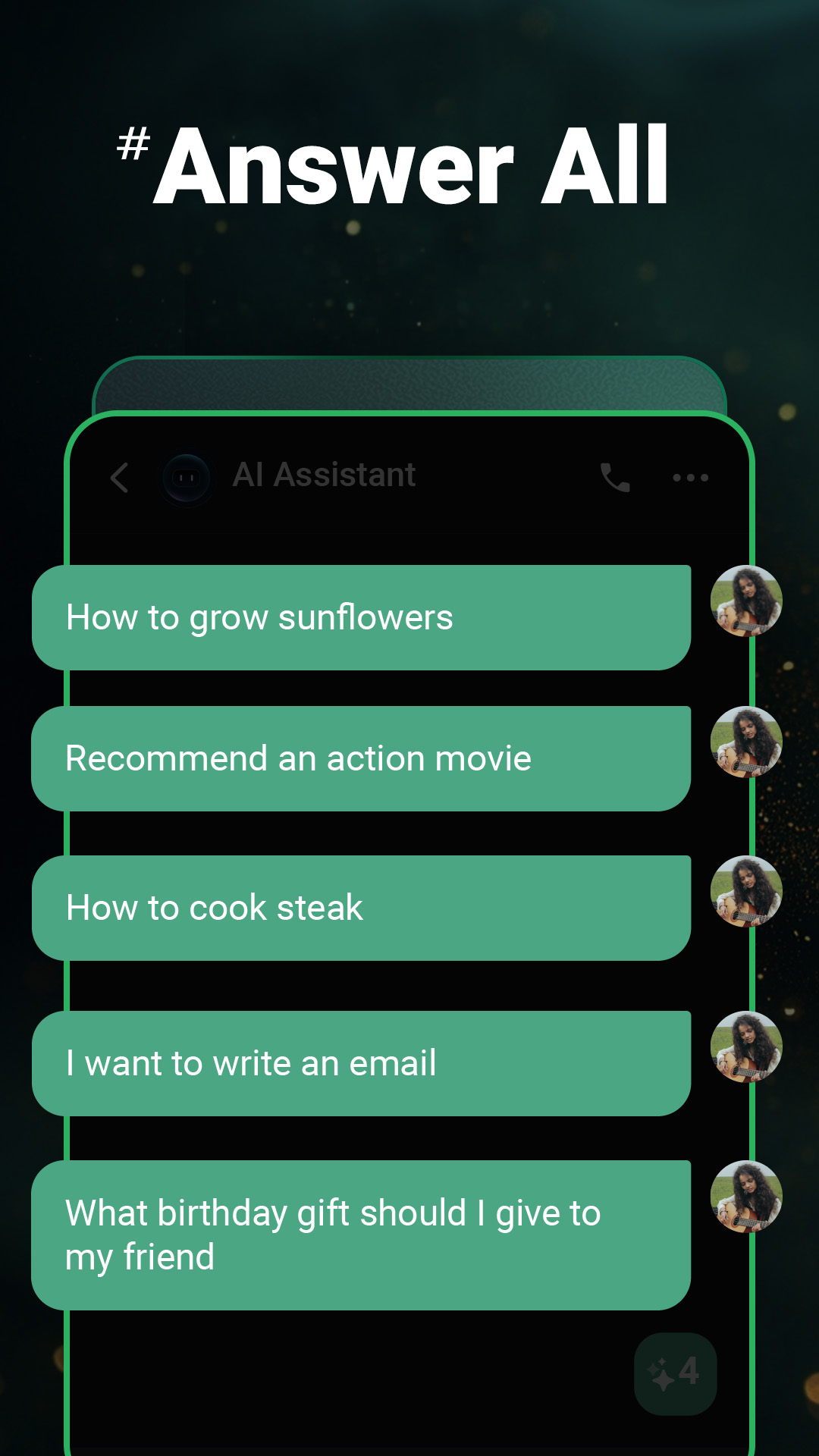 اسکرین شات 4 برنامه AI ChatBot AI Generator GPTalk