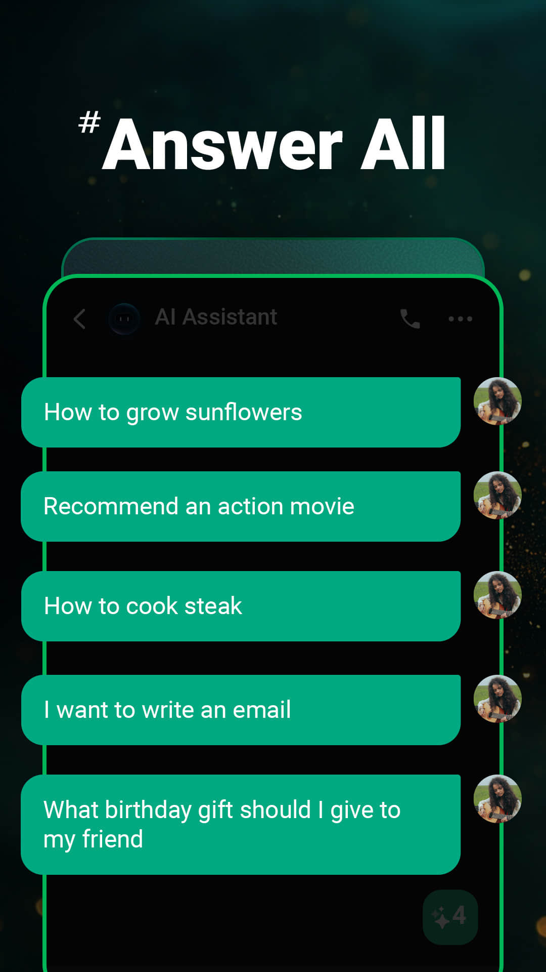 اسکرین شات 4 برنامه AI ChatBot AI Generator GPTalk