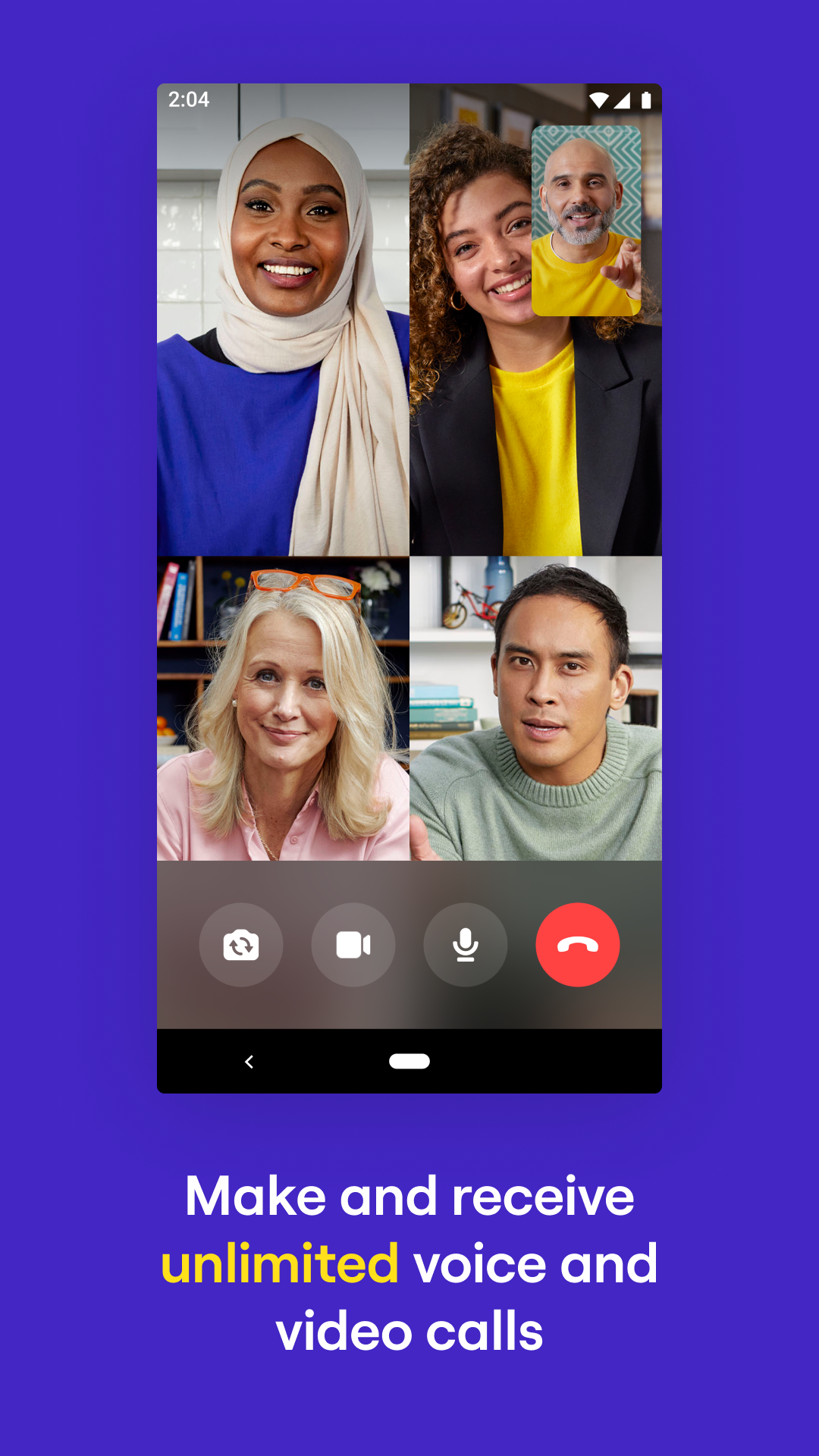 اسکرین شات 3 برنامه Workplace Chat from Meta