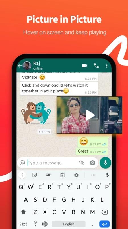 اسکرین شات 3 برنامه Vid - Video Downloader For All