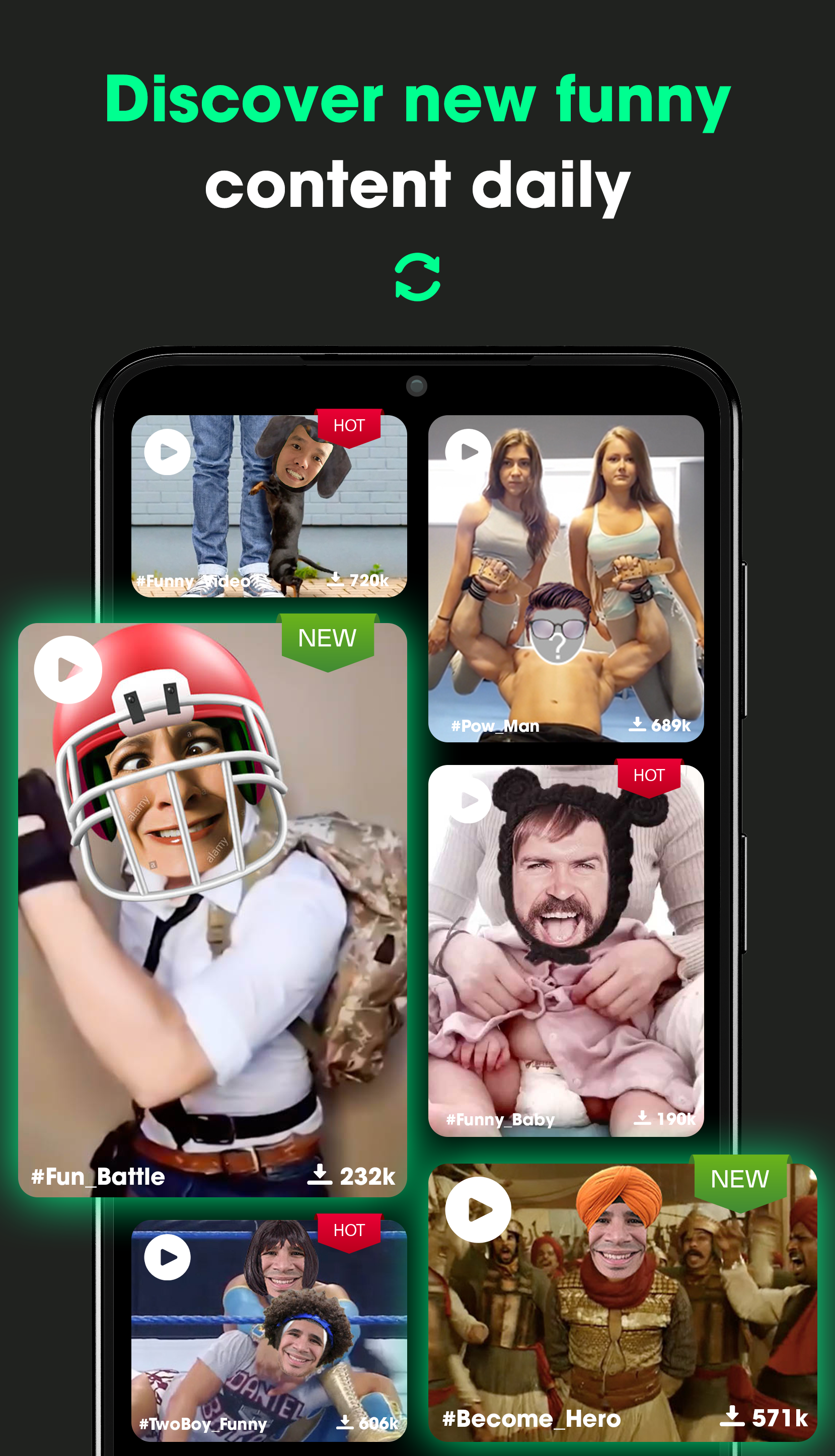اسکرین شات 4 برنامه Add Face To Video Reface video