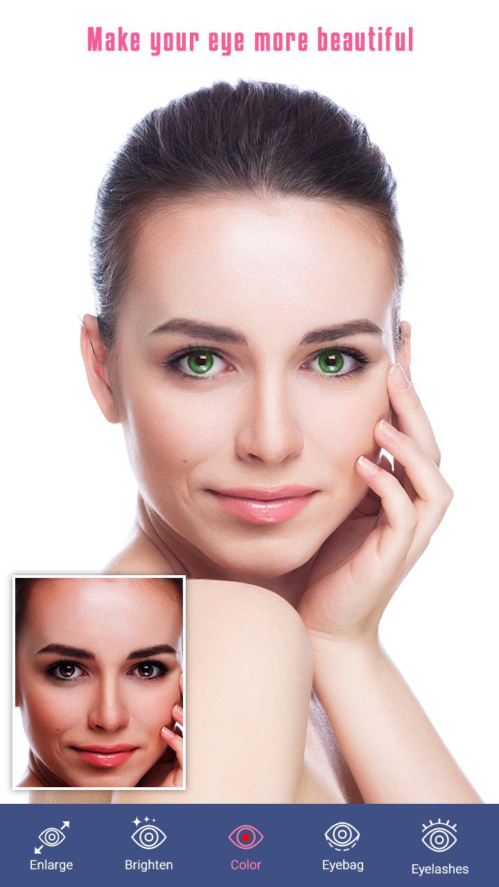 اسکرین شات 4 برنامه Face Beauty Makeup Camera